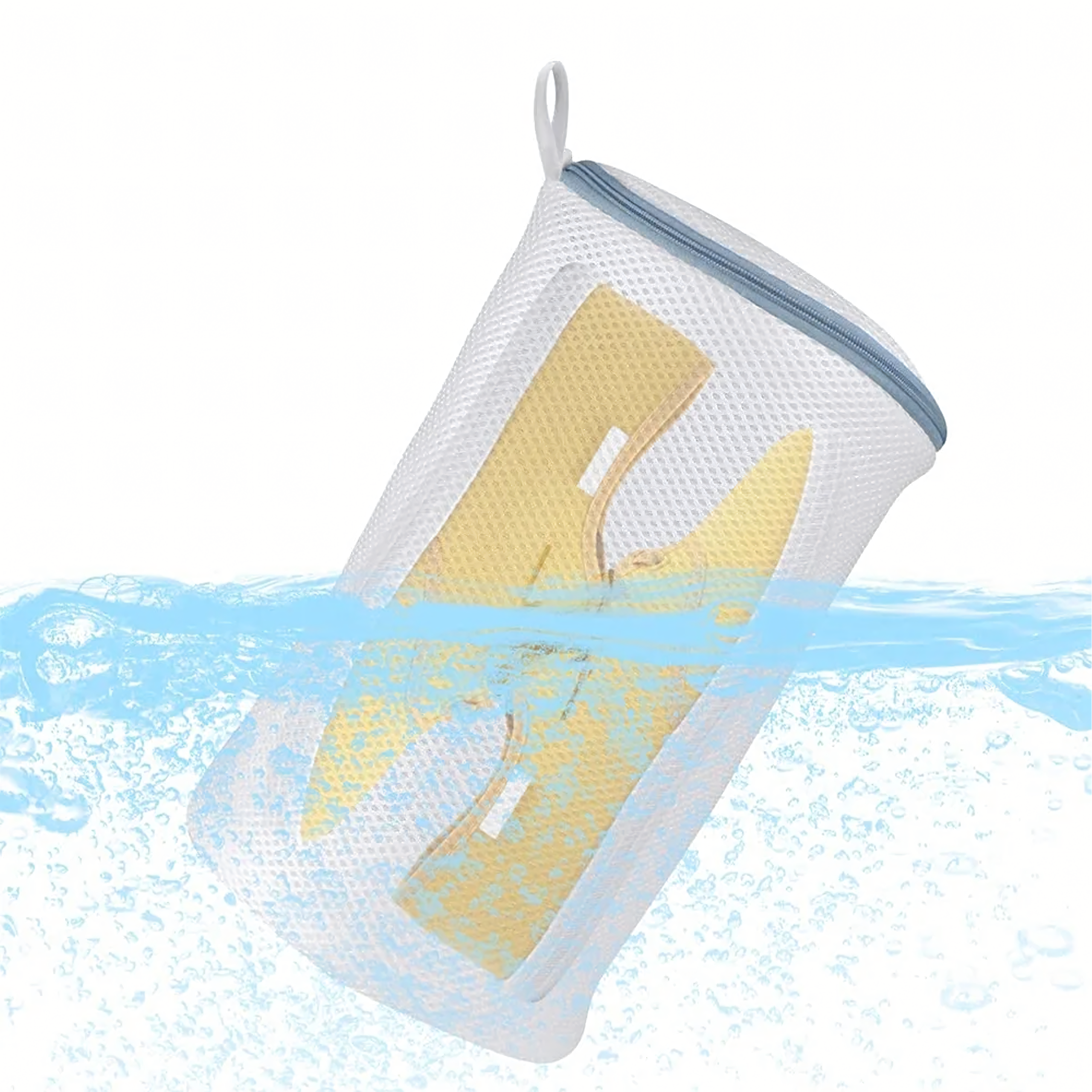 Worek Siatka do Prania Bytów Torba Ochronna na Obuwie do Pralki 30x18 cm - obrazek 5