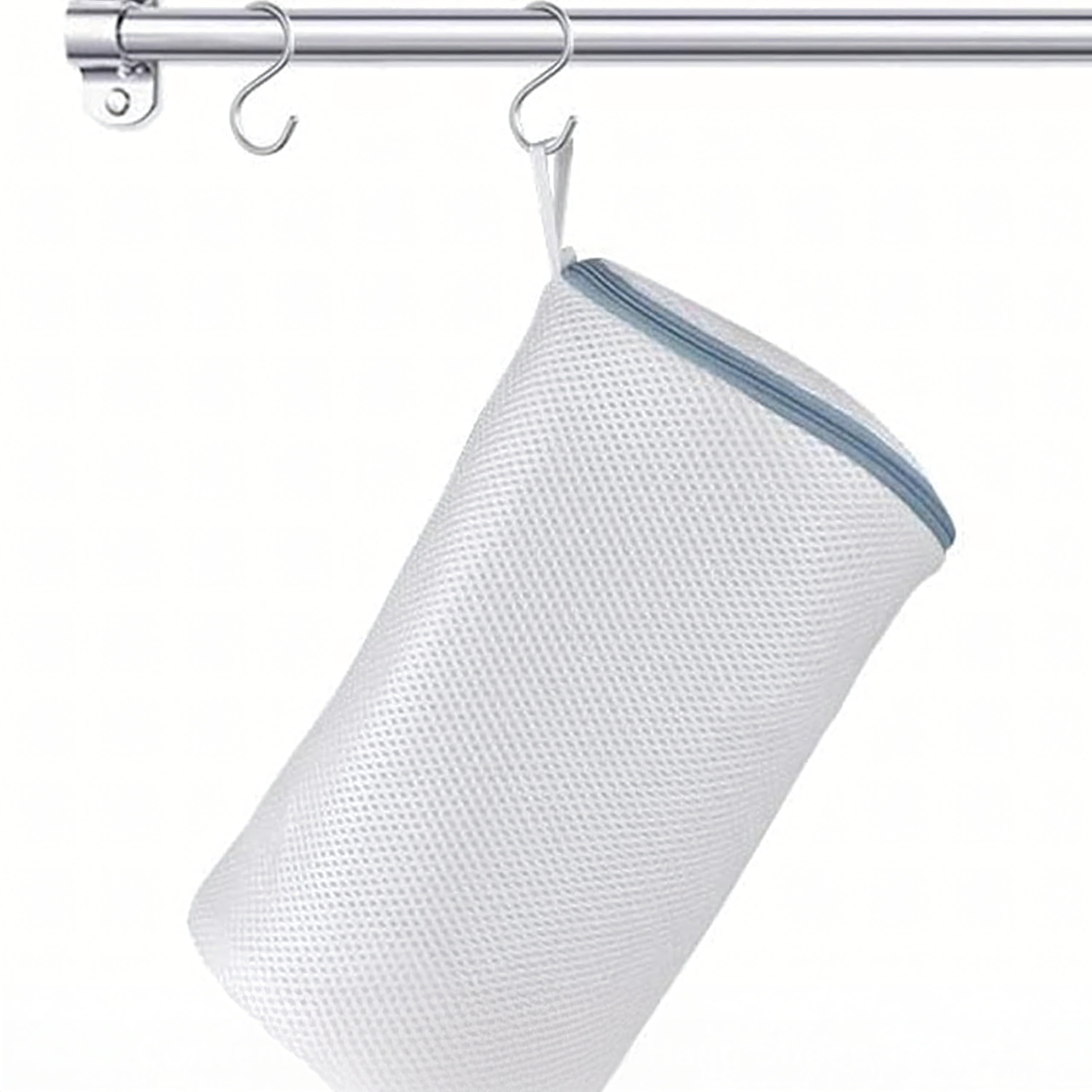 Worek Siatka do Prania Bytów Torba Ochronna na Obuwie do Pralki 30x18 cm - obrazek 10