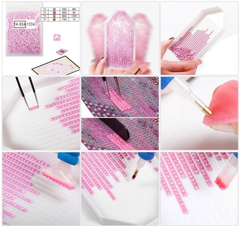 Diamond Painting Haft Diamentowy Mozaika Zestaw 5D 119 - obrazek 4