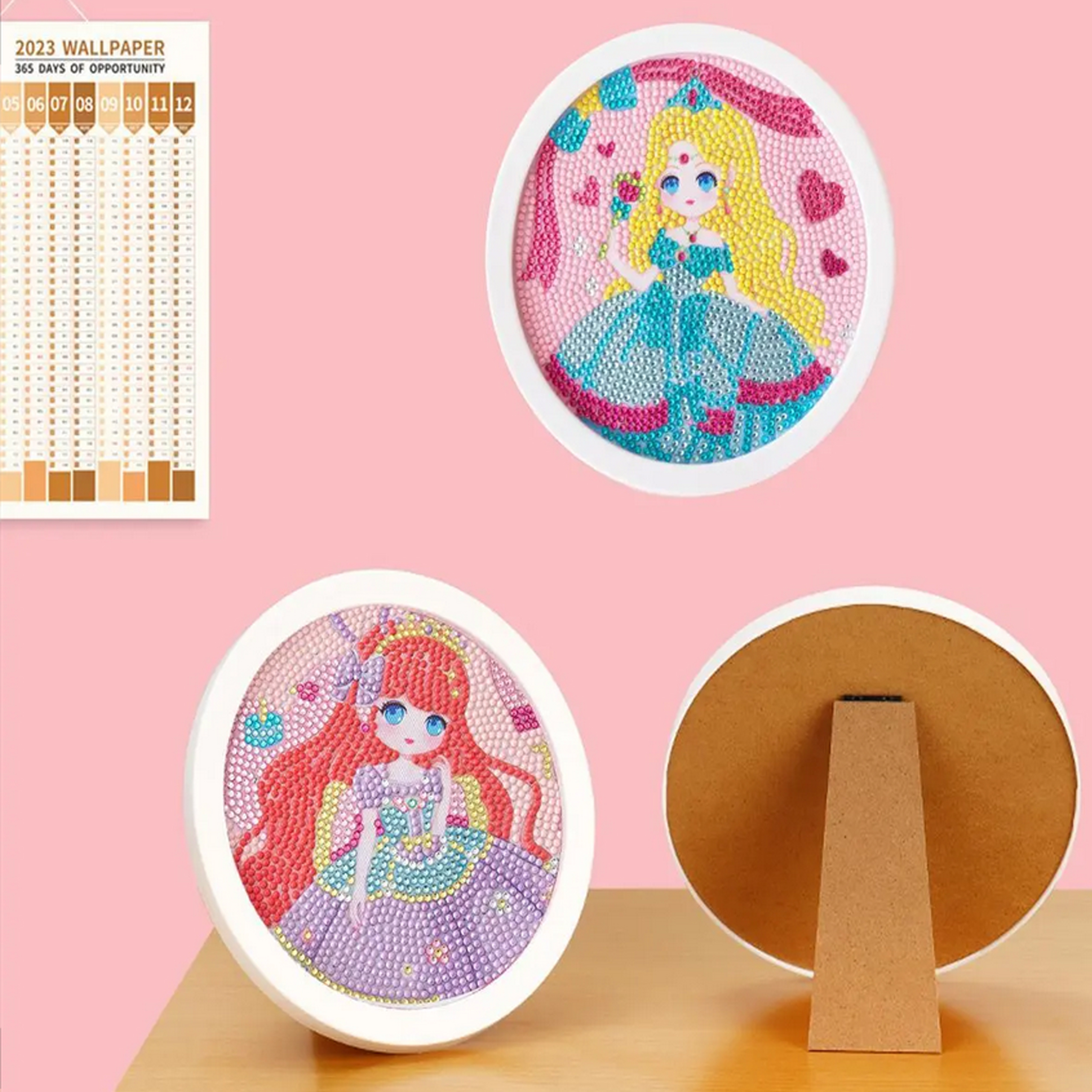 HAFT DIAMENTOWY 20x20 DIAMOND PAINTING MOZAIKA DIAMENTOWA OBRAZ Z RAMKĄ - obrazek 3