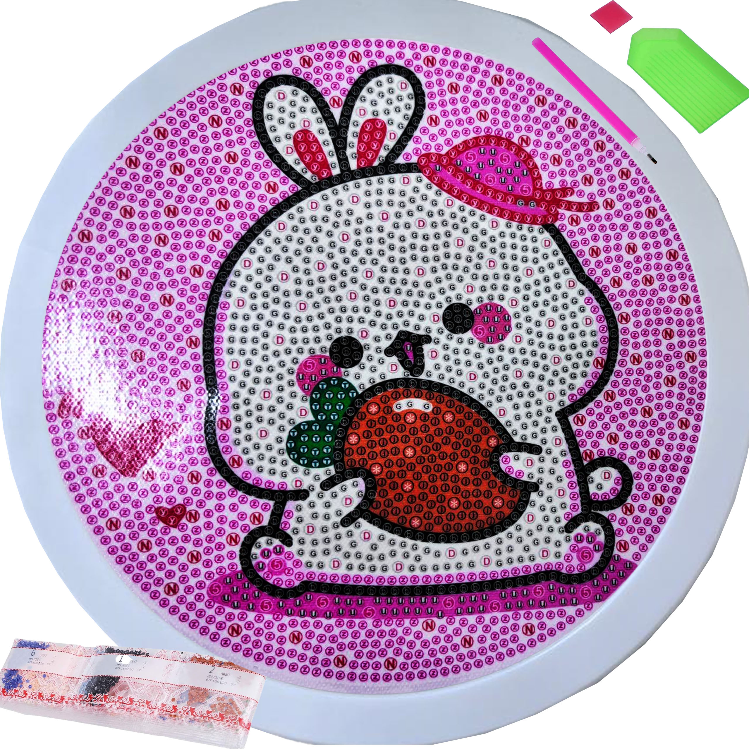 HAFT DIAMENTOWY 20x20 DIAMOND PAINTING MOZAIKA DIAMENTOWA OBRAZ Z RAMKĄ - obrazek 10