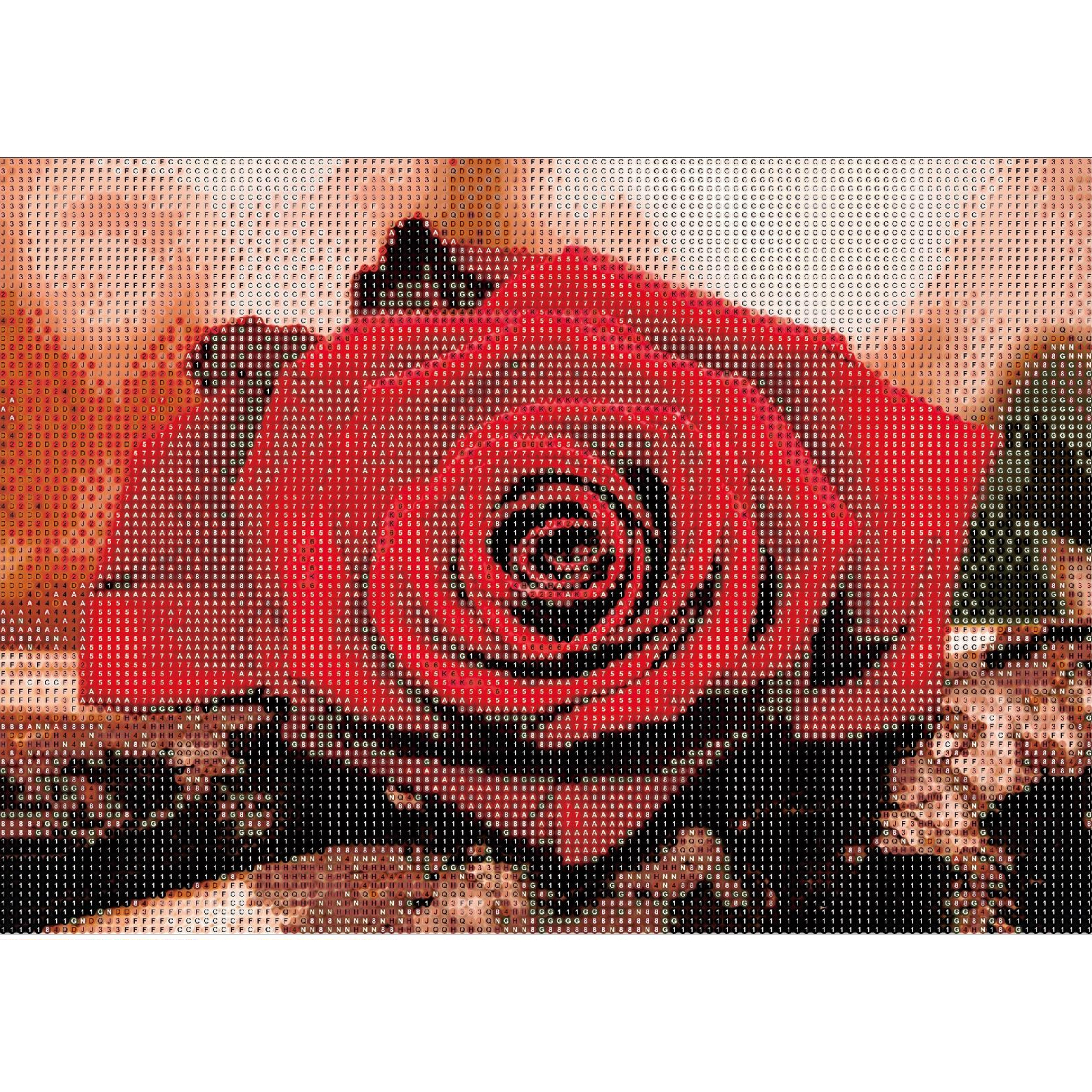 Diamond Painting Haft Diamentowy Mozaika Zestaw 5D Płótno Rama 20X30 - obrazek 5