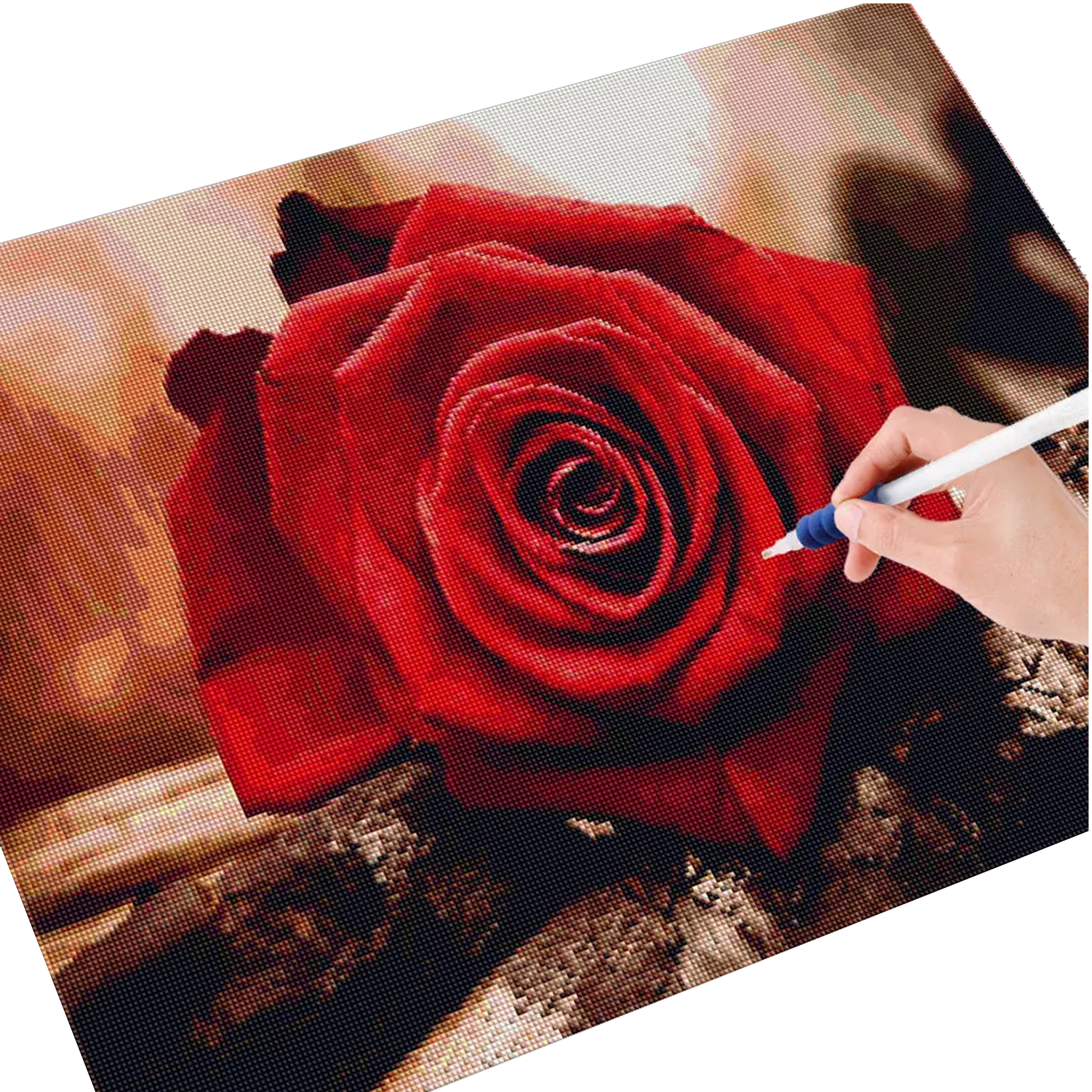 Diamond Painting Haft Diamentowy Mozaika Zestaw 5D Płótno Rama 20X30 - obrazek 9