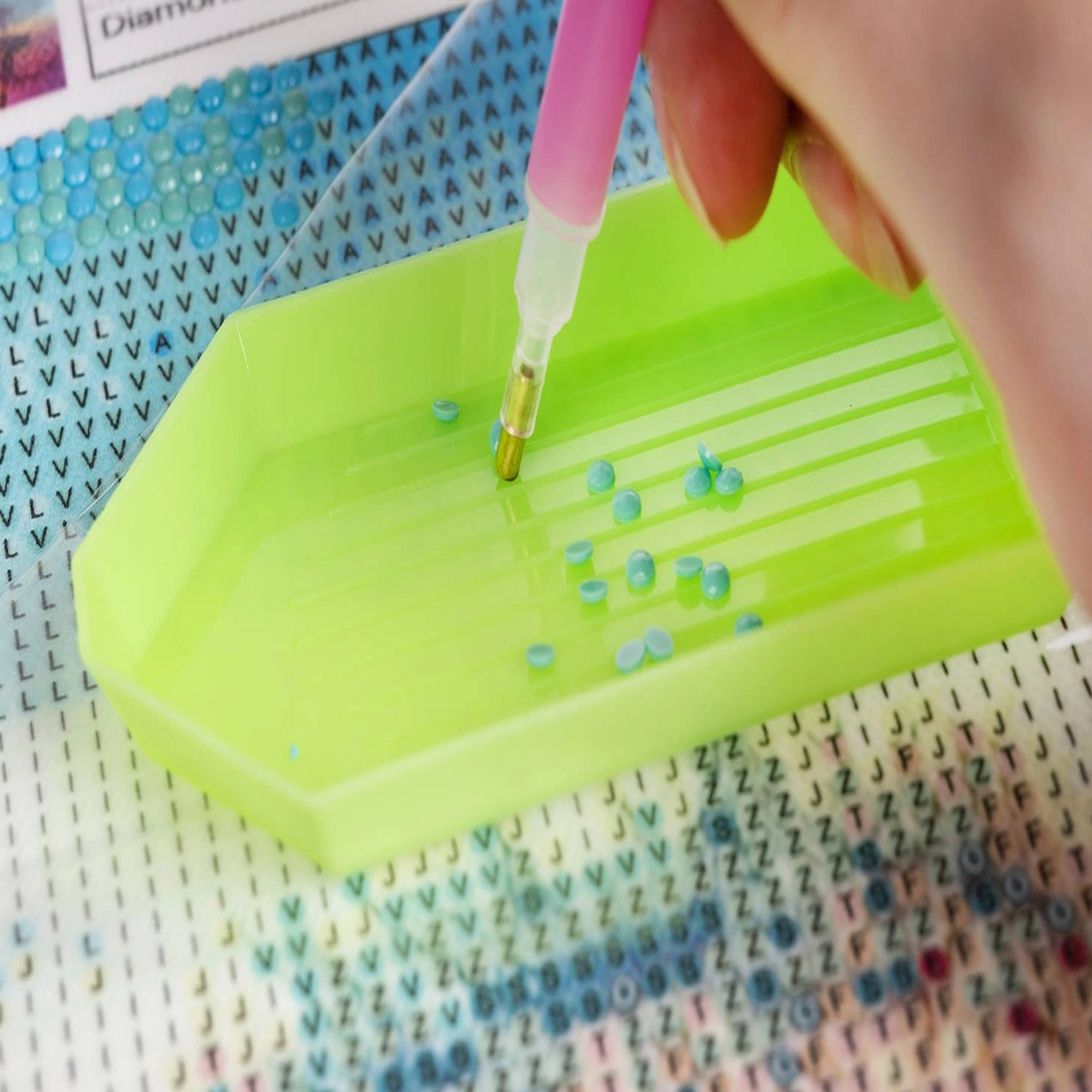 Diamond Painting Haft Diamentowy Mozaika Zestaw 5D Płótno Rama 20X30 - obrazek 11