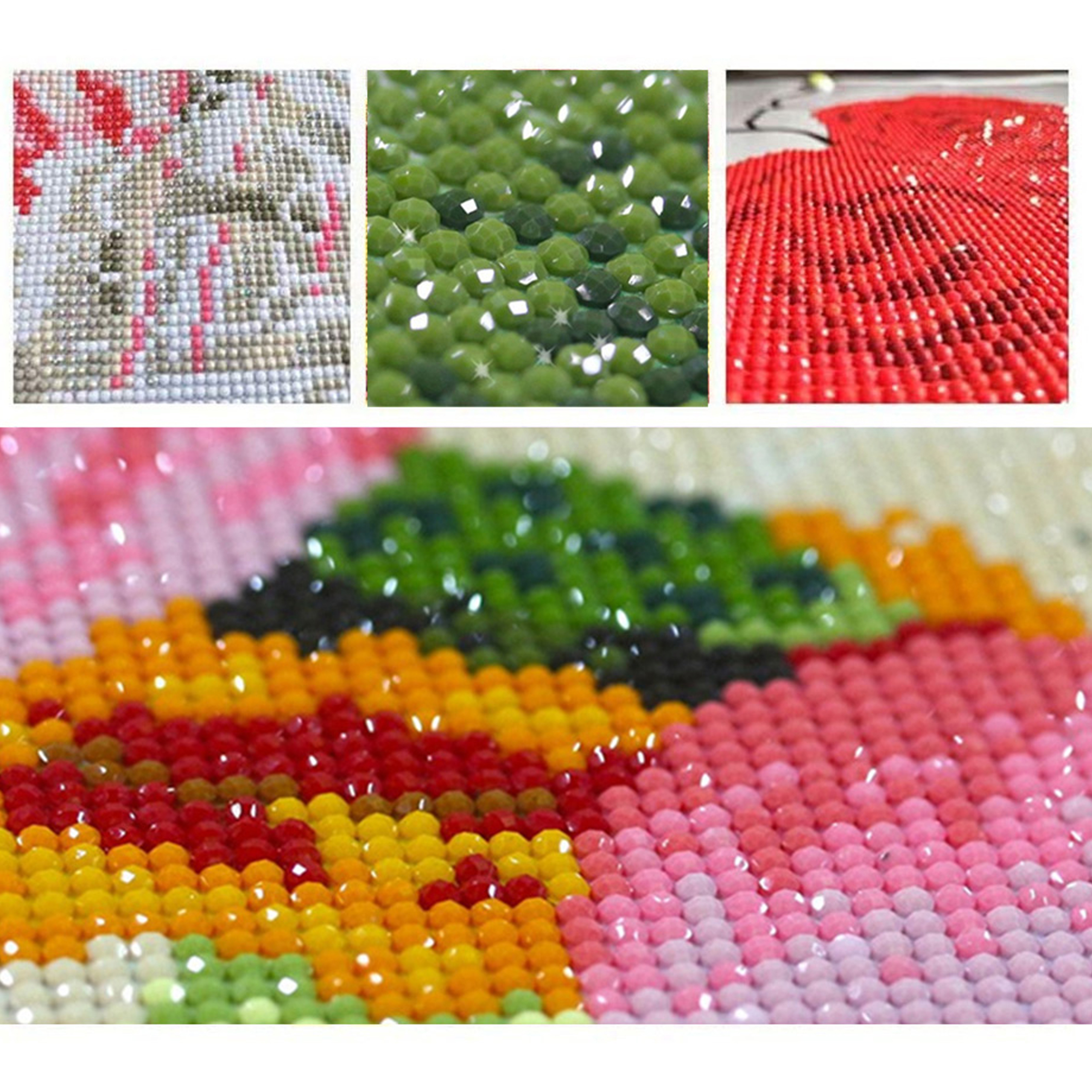 Diamond Painting Haft Diamentowy Mozaika Zestaw 5D Płótno Rama 30X40 - obrazek 9