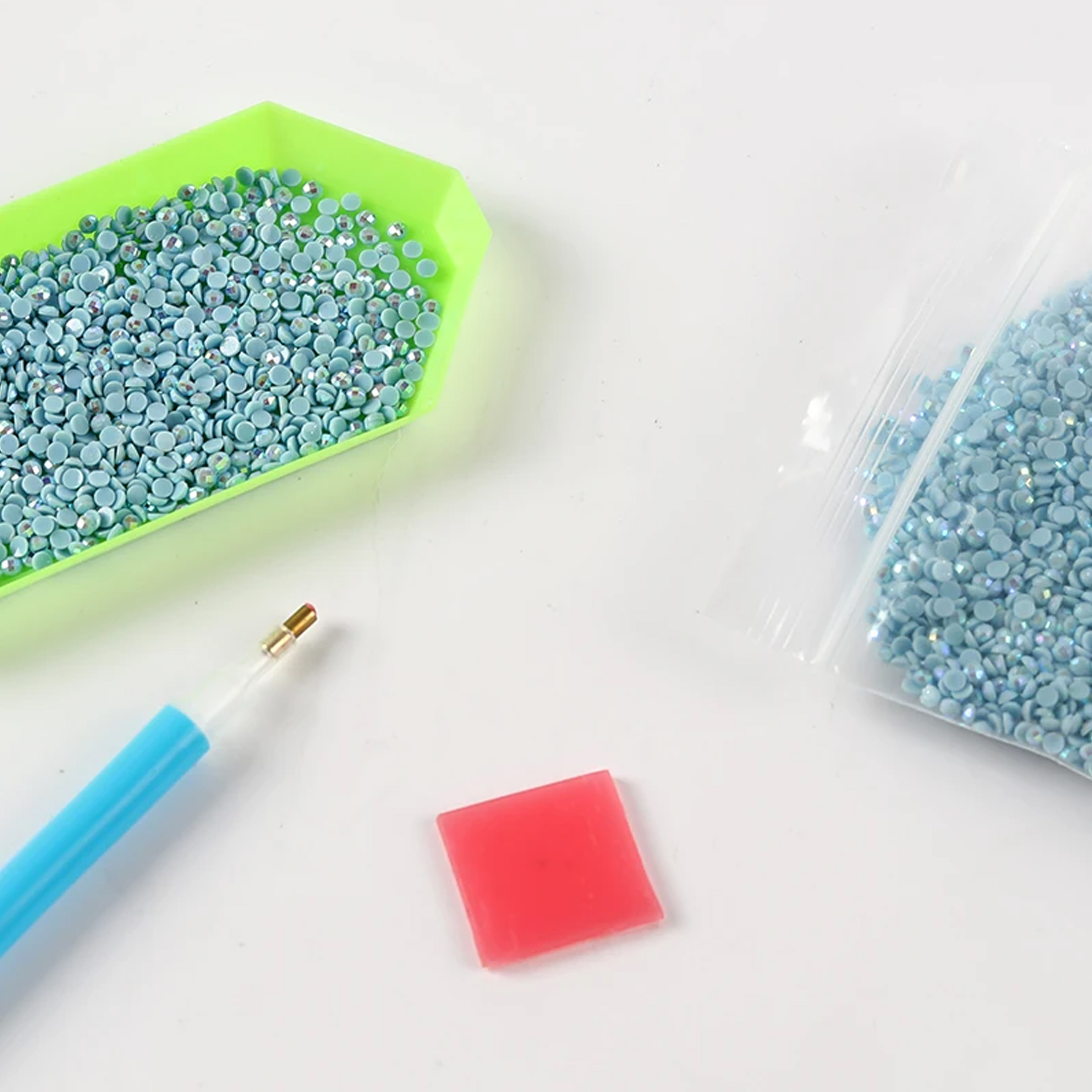 Diamond Painting Haft Diamentowy Zestaw 5D FIGURKA DUŻY MIŚ 38 cm - obrazek 5