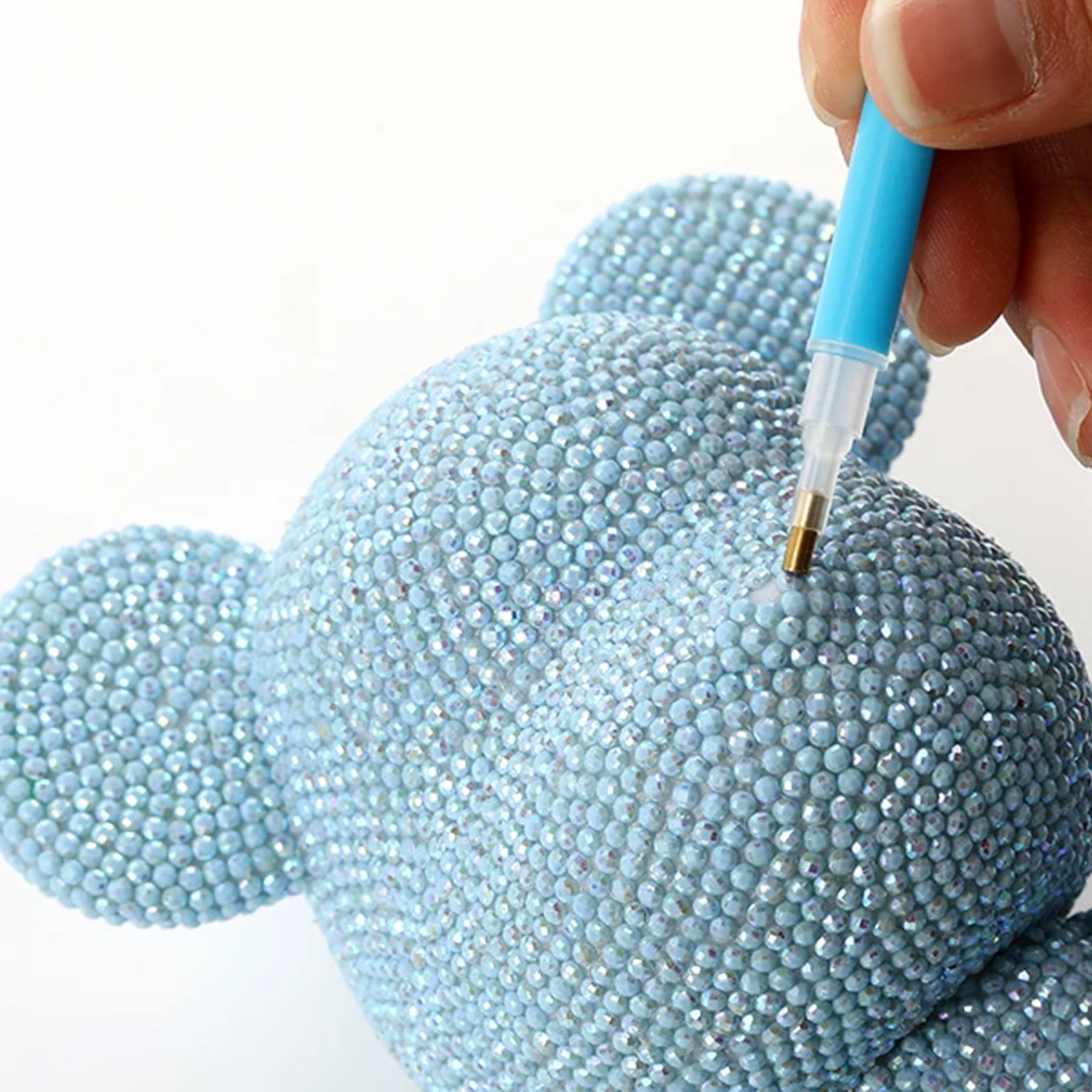 Diamond Painting Haft Diamentowy Zestaw 5D FIGURKA DUŻY MIŚ 38 cm - obrazek 7