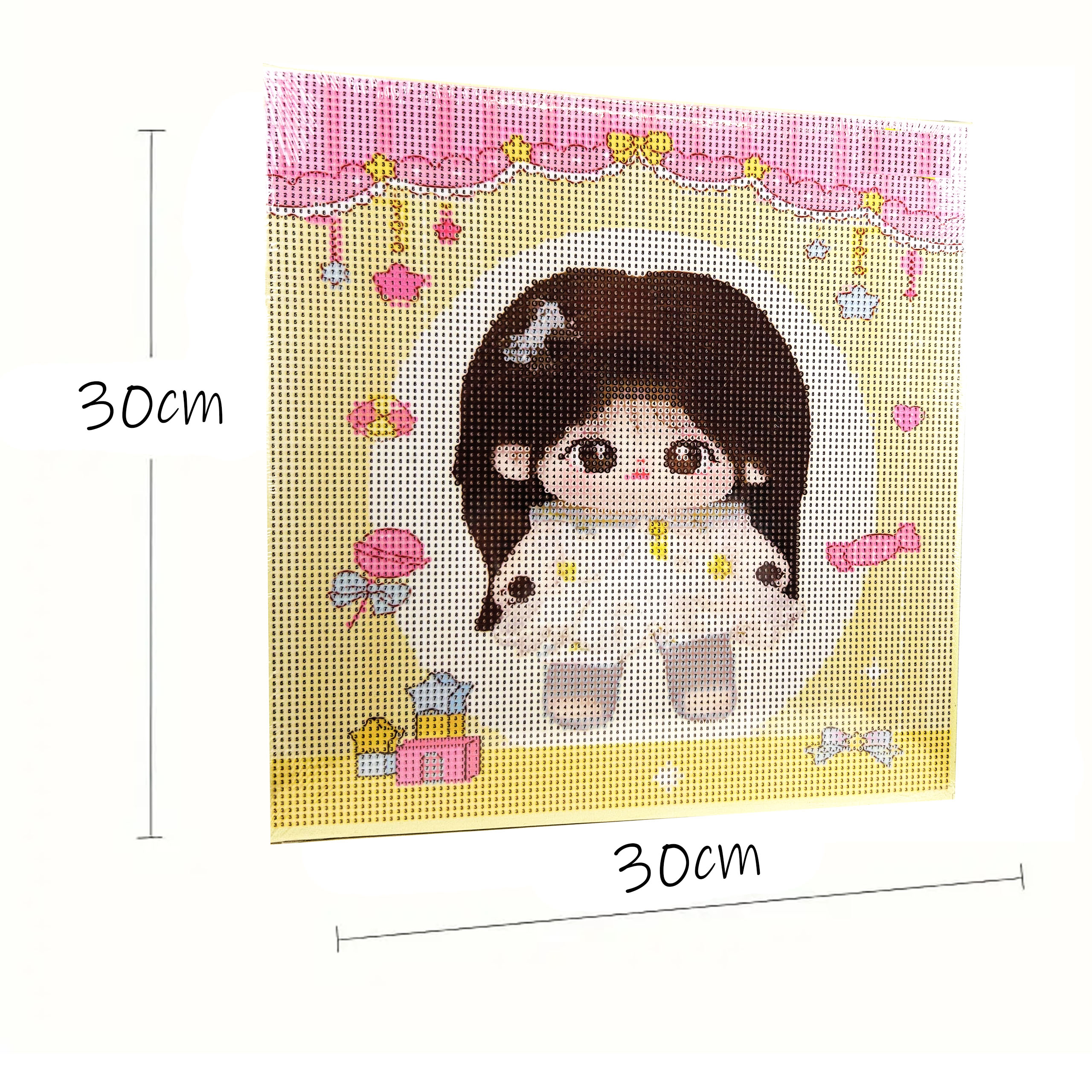 HAFT DIAMENTOWY 30x30 DIAMOND PAINTING MOZAIKA DIAMENTOWA OBRAZ ANIME - obrazek 8