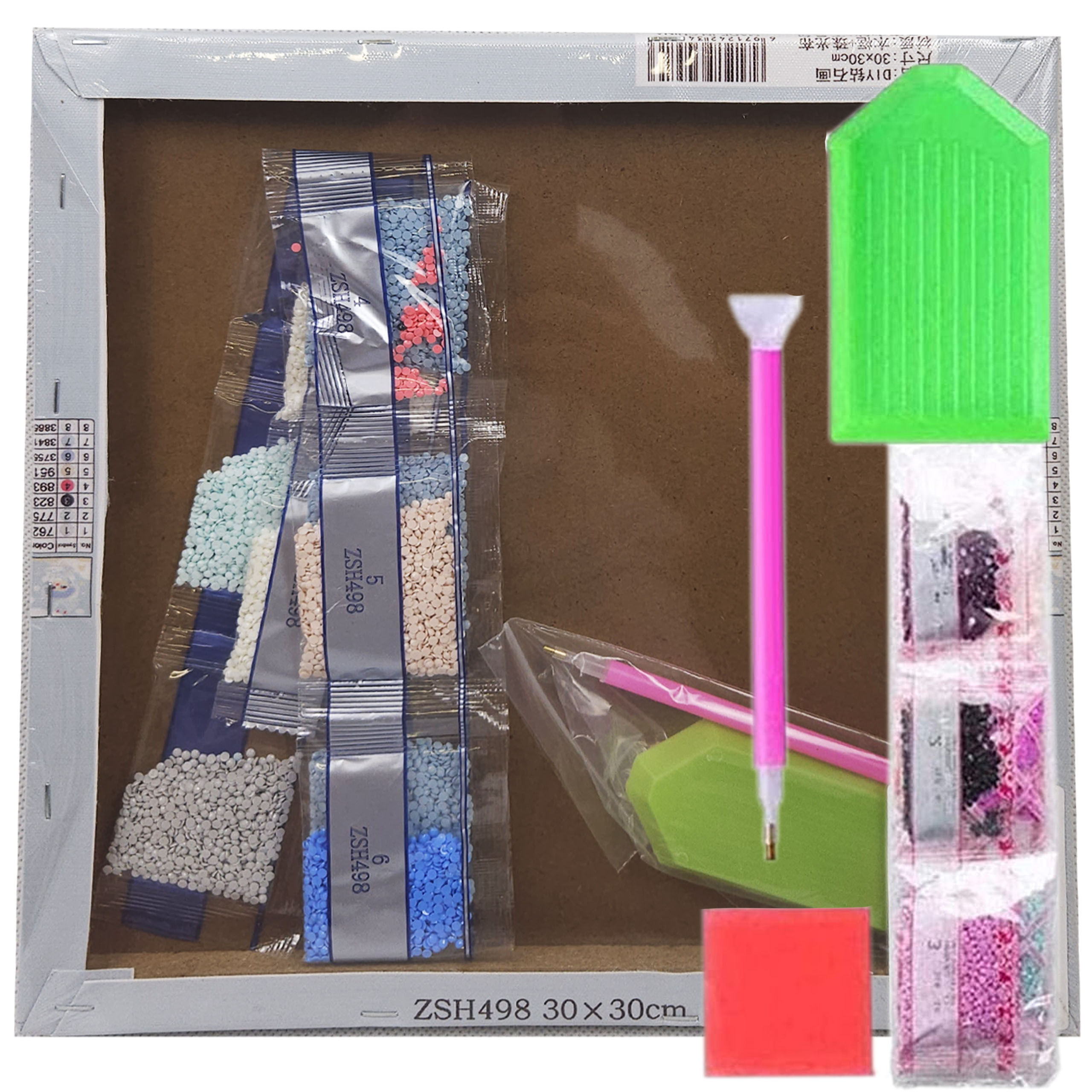 HAFT DIAMENTOWY 30x30 DIAMOND PAINTING MOZAIKA DIAMENTOWA OBRAZ ANIME - obrazek 10