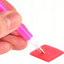 DIAMOND PAINTING HAFT DIAMENTOWY MOZAIKA ZESTAW SZTALUGA 21x25cm DLA DZIECI