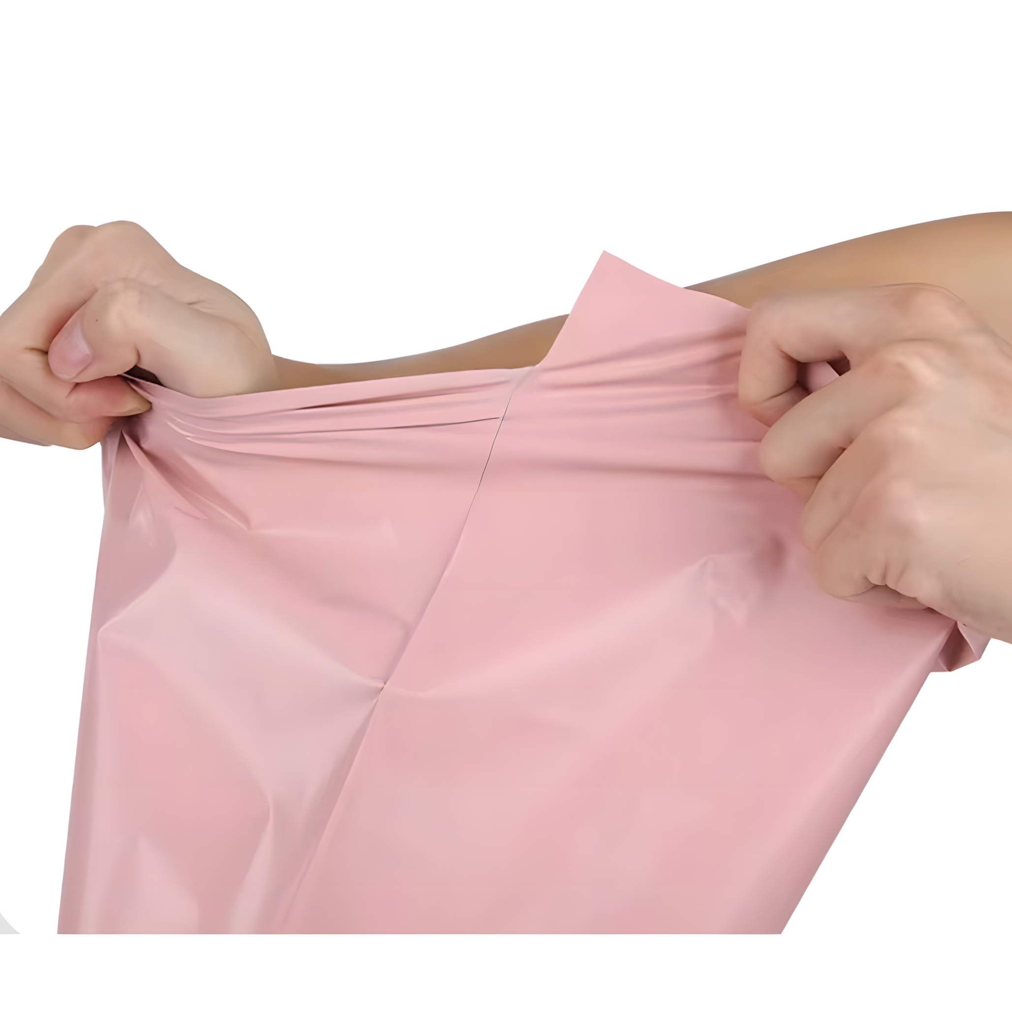 FOLIOPAKI KURIERSKIE Z RĄCZKĄ RÓŻOWE 310x420+70cm 50szt THANK YOU - obrazek 6