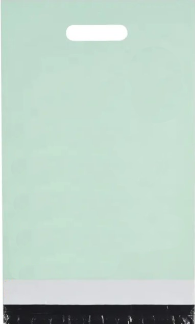 FOLIOPAKI KURIERSKIE MIĘTOWE Z RĄCZKĄ 500x600+70 50szt THANK YOU - obrazek 7