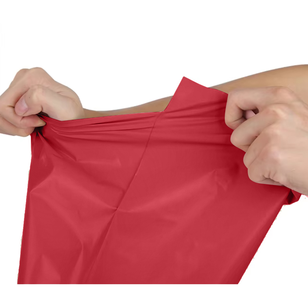 FOLIOPAKI KURIERSKIE CZERWONE Z RĄCZKĄ 500x600+70 50szt THANK YOU - obrazek 9