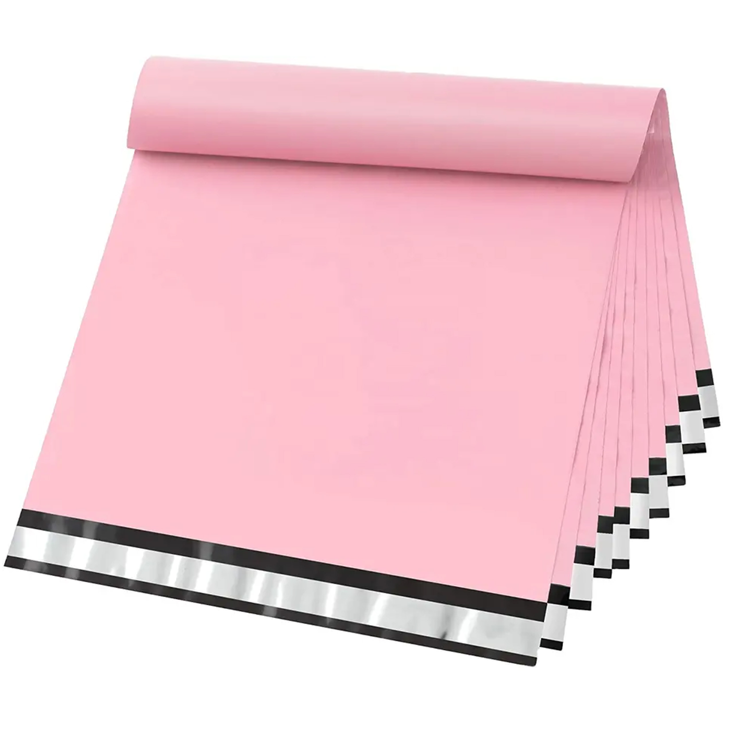 FOLIOPAKI KURIERSKIE RÓŻOWE Z RĄCZKĄ 500x600+70 50 szt - obrazek 5