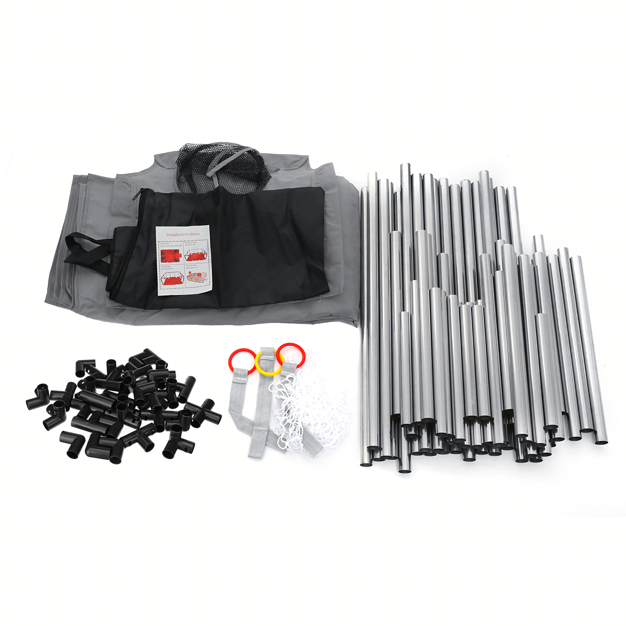 Kojec Dziecięcy Plac Zabaw Suchy Basen dla Dzieci 235x129cm Boisko Piłki - obrazek 7