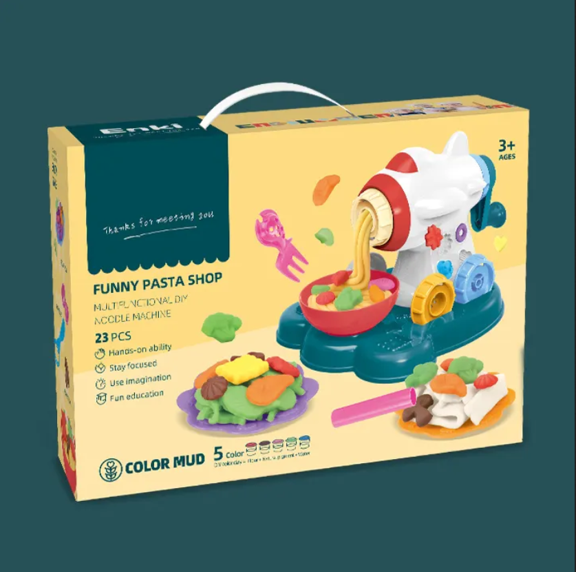 ZABAWKA PRODUKCJA MAKARONÓW MULTIFUNKCYJNA EDUKACYJNA DLA DZIECI ZESTAW