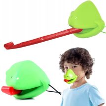 ZAPASOWE DODATKOWE USTA DO GRY SZYBKI JĘZYK ŻABA ZŁAP OWADA MASKA ŻABKA x1