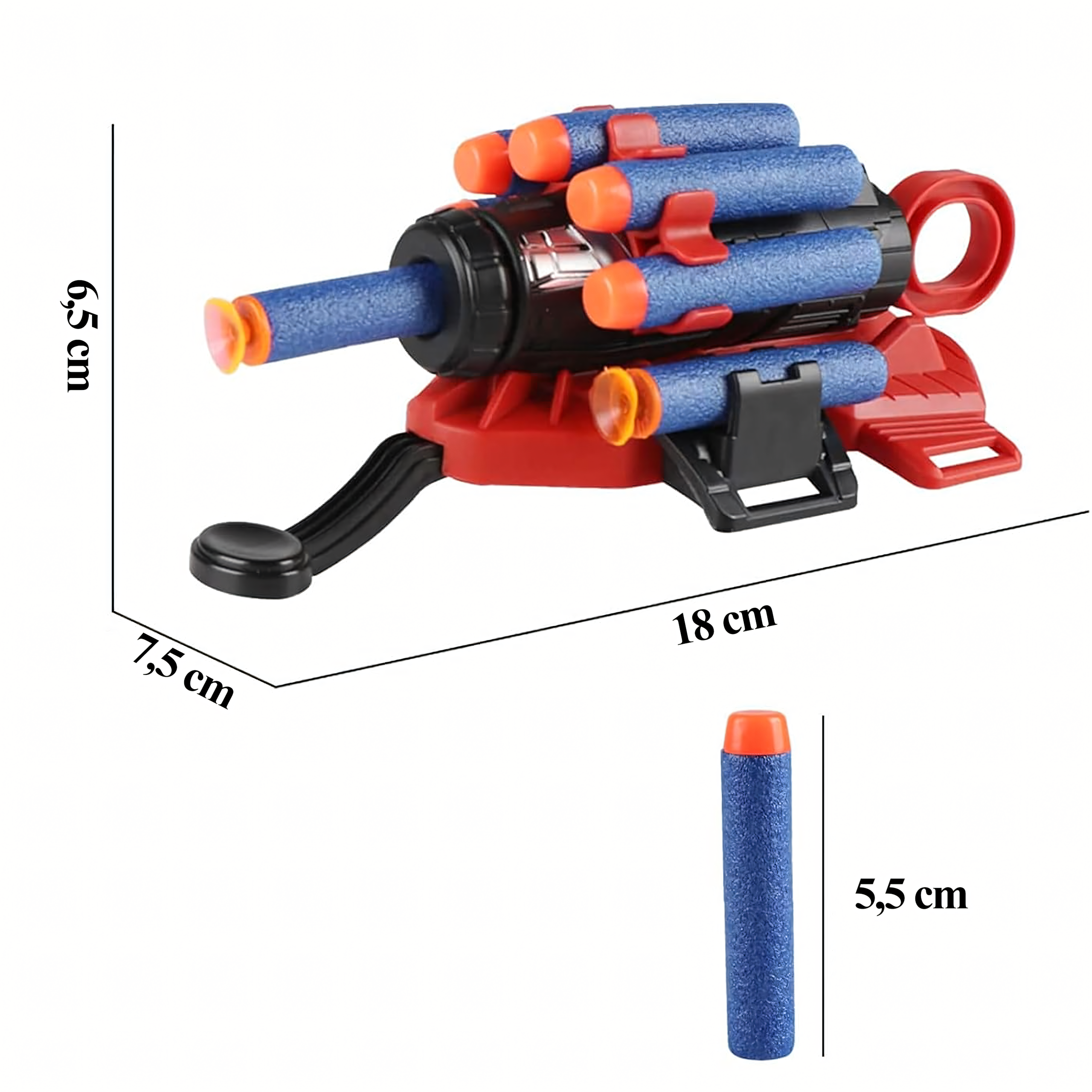 Spiderman Rękawica Wyrzutnia Sieć Strzelająca Rękawiczka + 20 Strzałek - obrazek 7
