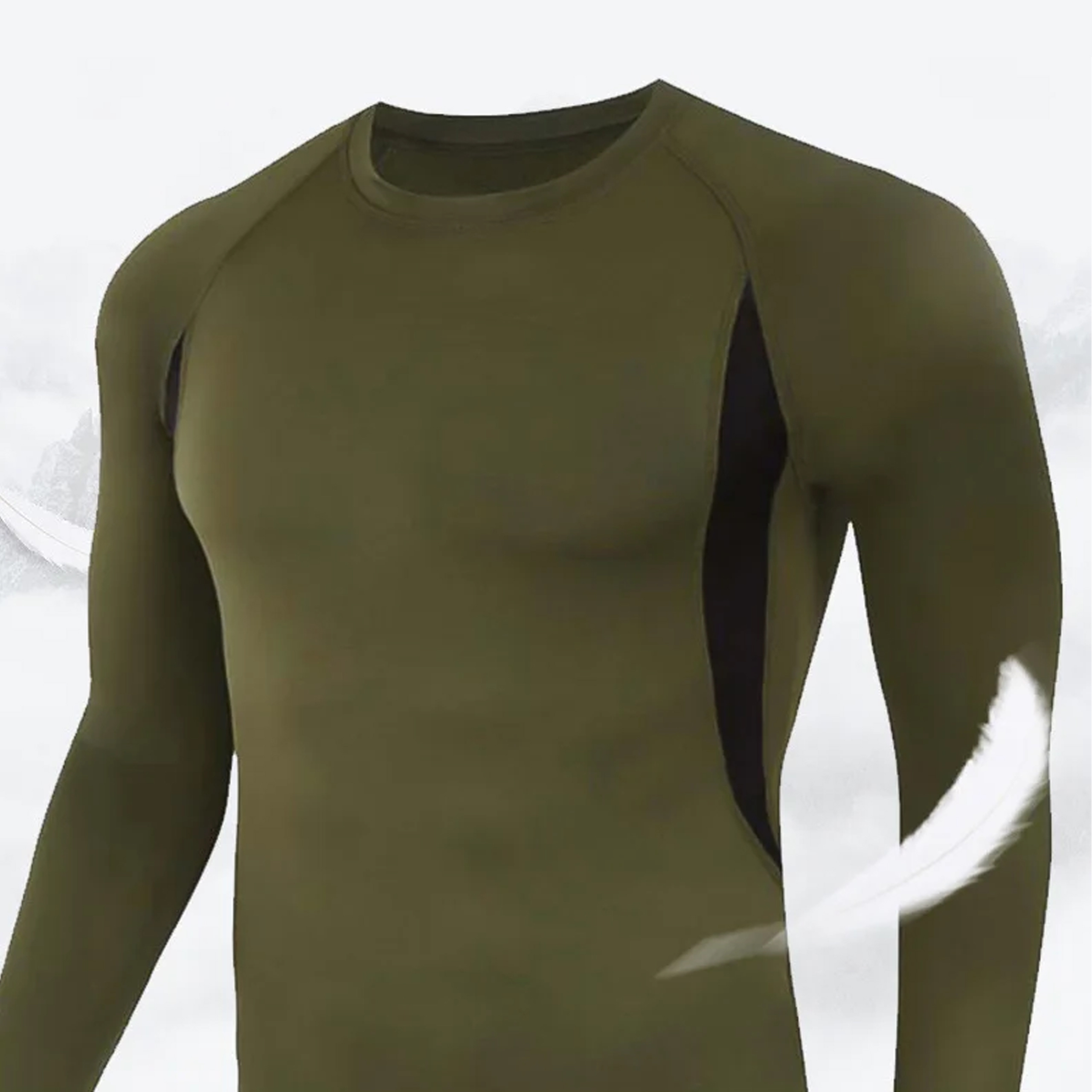 Bielizna Termoaktywna Ciepła Odzież Termiczna Zimowa Męska Militarna roz. L - obrazek 7