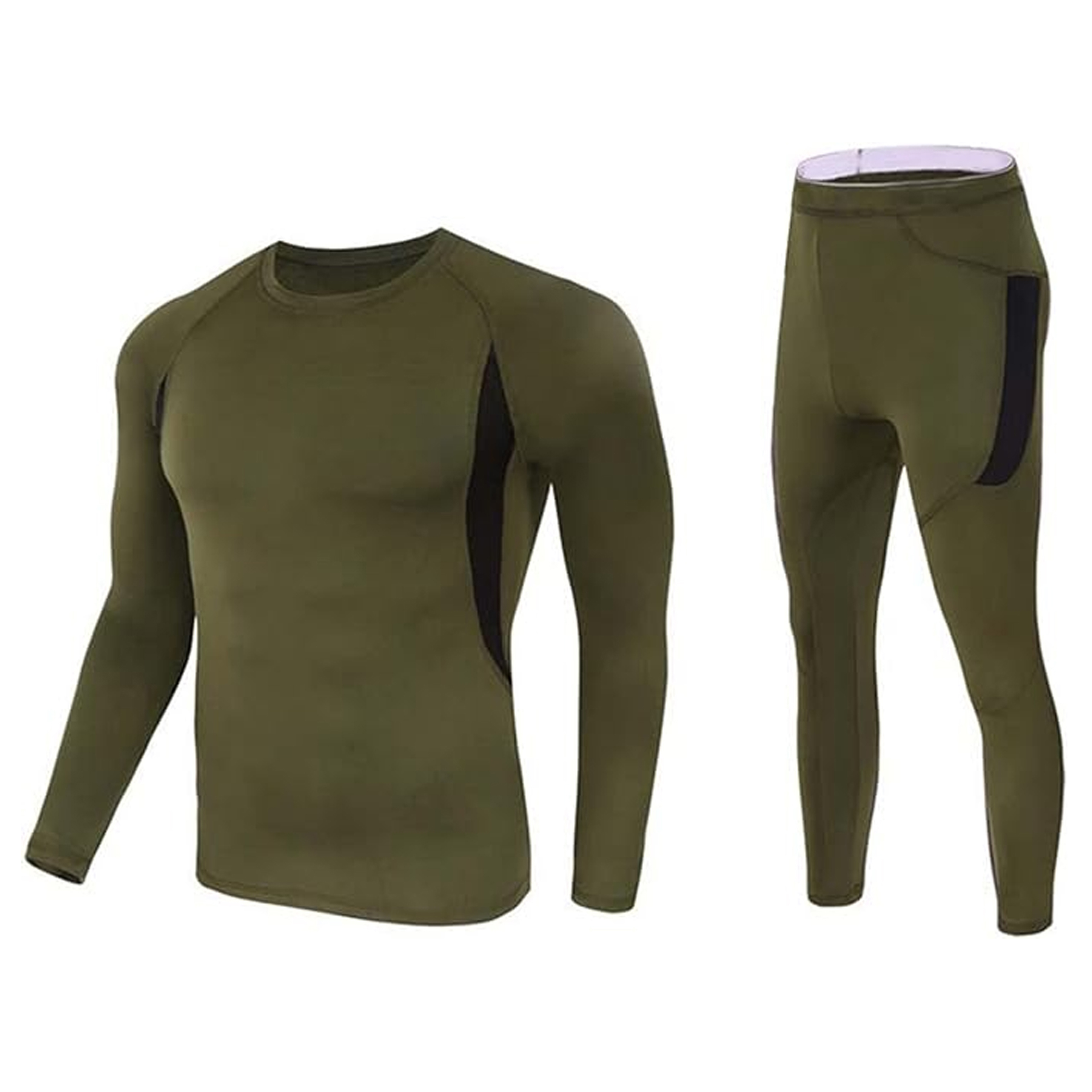 Bielizna Termoaktywna Ciepła Odzież Termiczna Zimowa Męska Militarna roz. L - obrazek 5