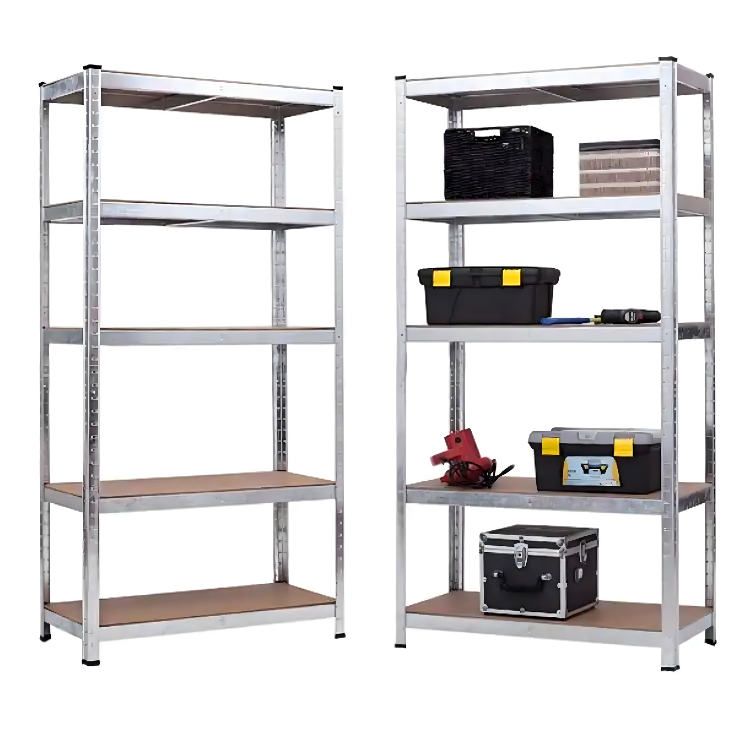 100 x Regał Magazynowy Metalowy 180x90x40 Garażowy Garaż Piwnica Magazyn 875 kg - obrazek 10