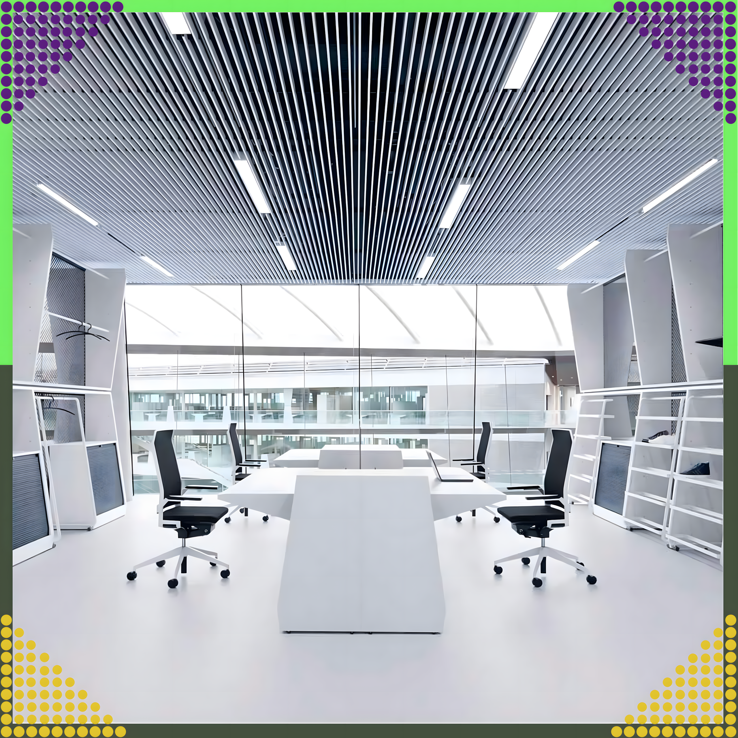 30x Lampa Led Panel Sufitowa Plafon Natynkowa Oprawa Świetłówka 120cm 36W Mocna - obrazek 3