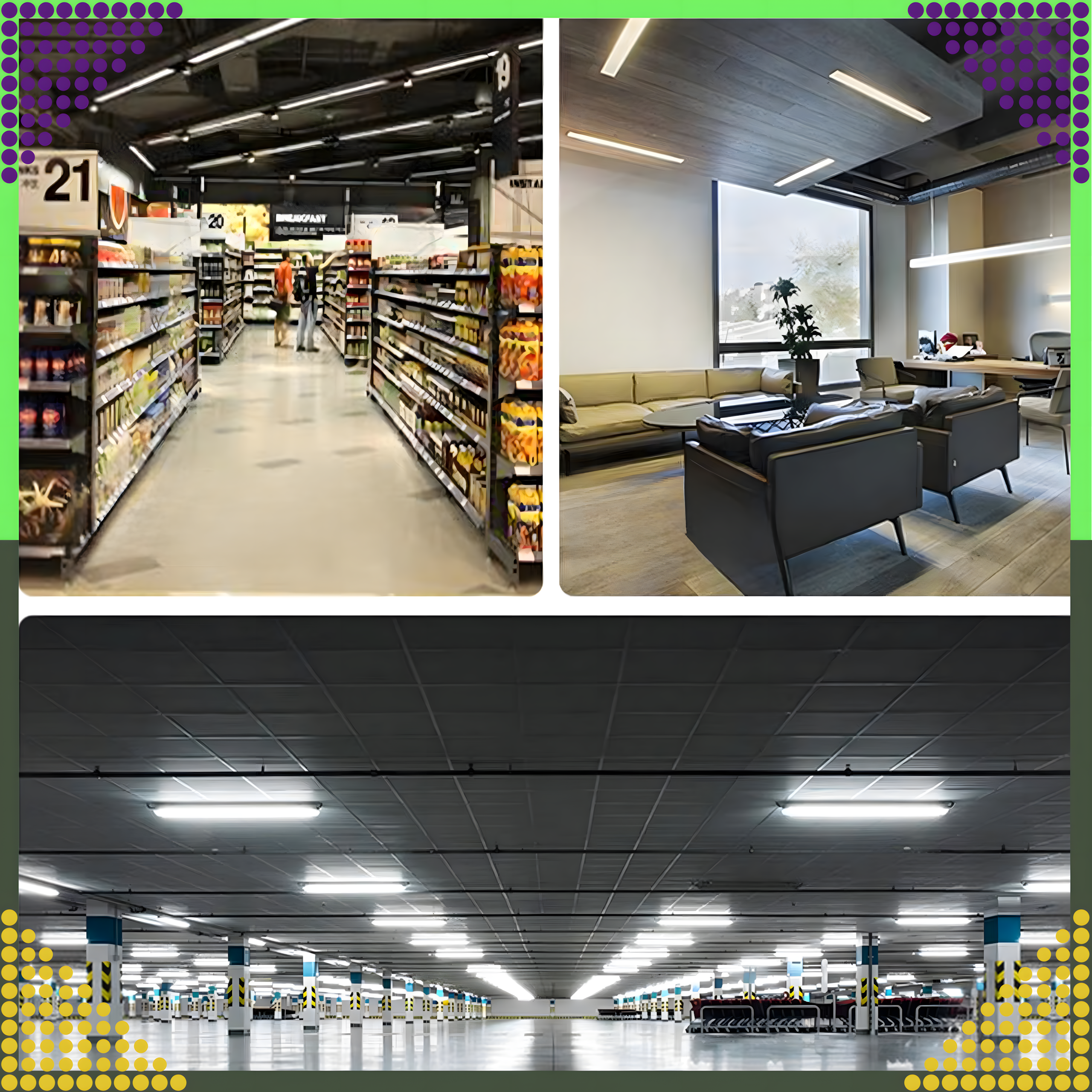 30x Lampa Led Panel Sufitowa Plafon Natynkowa Oprawa Świetłówka 120cm 36W Mocna - obrazek 4