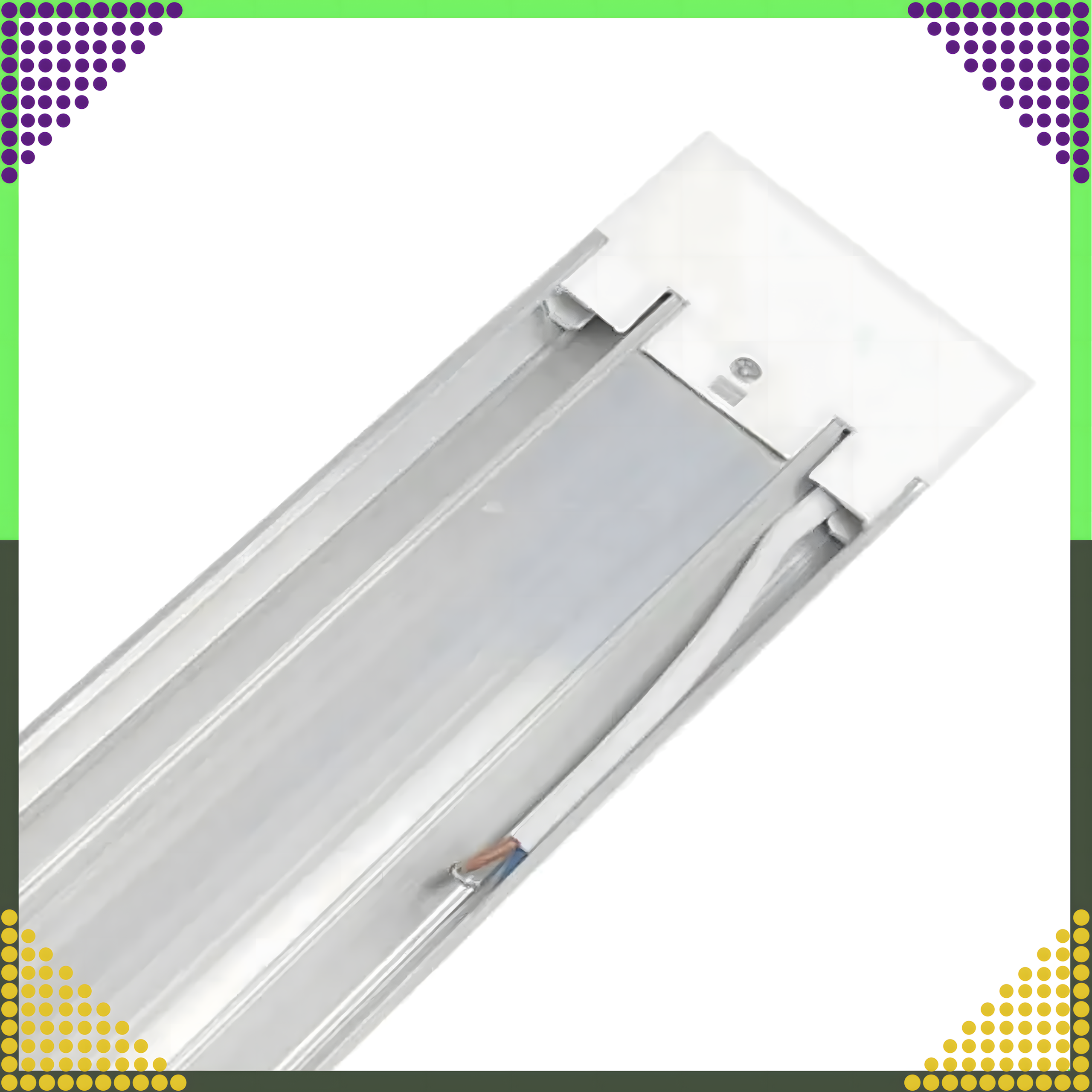 30x Lampa Led Panel Sufitowa Plafon Natynkowa Oprawa Świetłówka 120cm 36W Mocna - obrazek 6