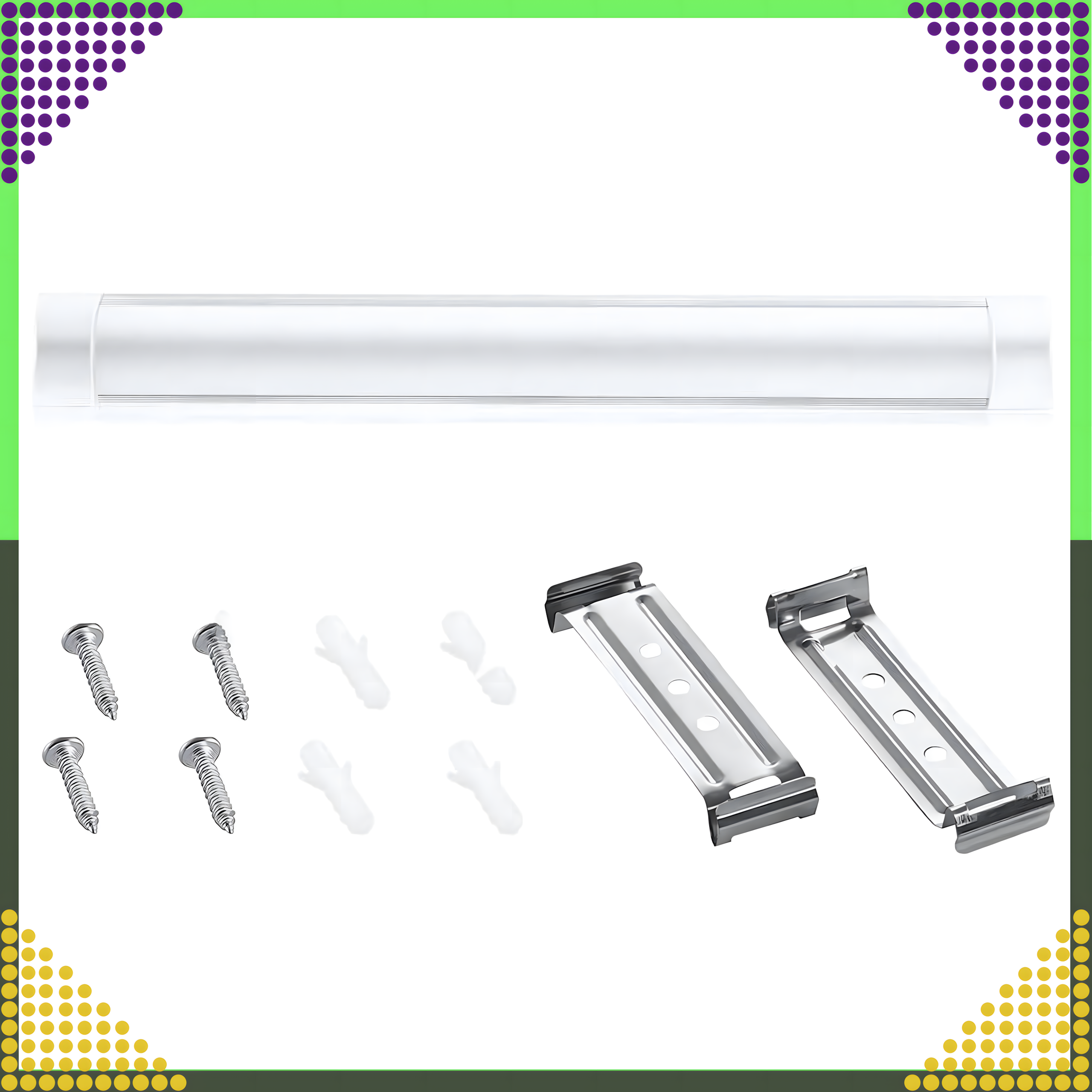 30x Lampa Led Panel Sufitowa Plafon Natynkowa Oprawa Świetłówka 120cm 36W Mocna - obrazek 10