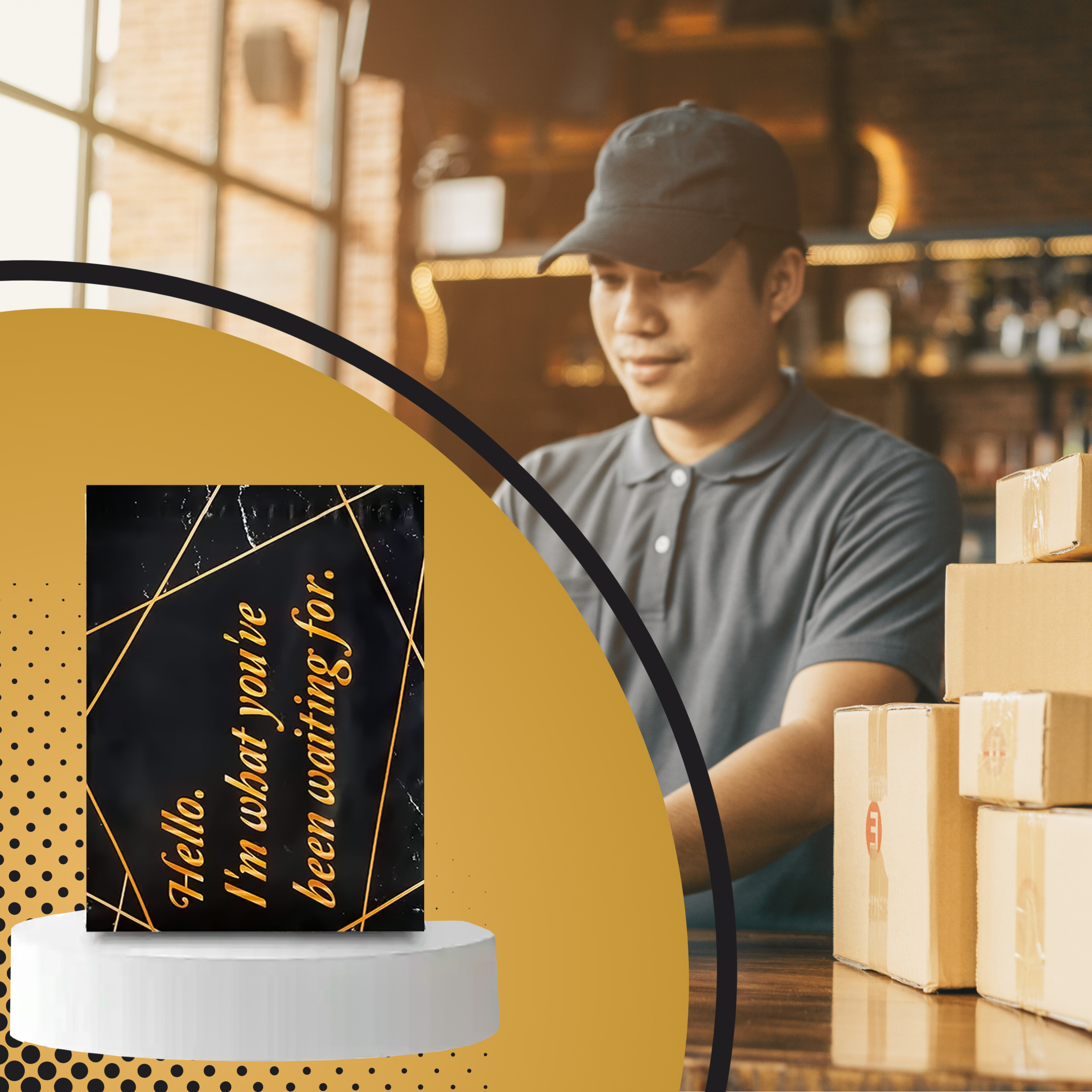 FOLIOPAKI KURIERSKIE MOCNE KOPERTY FOLIOWE 255x370 FOR YOU 50szt - obrazek 9