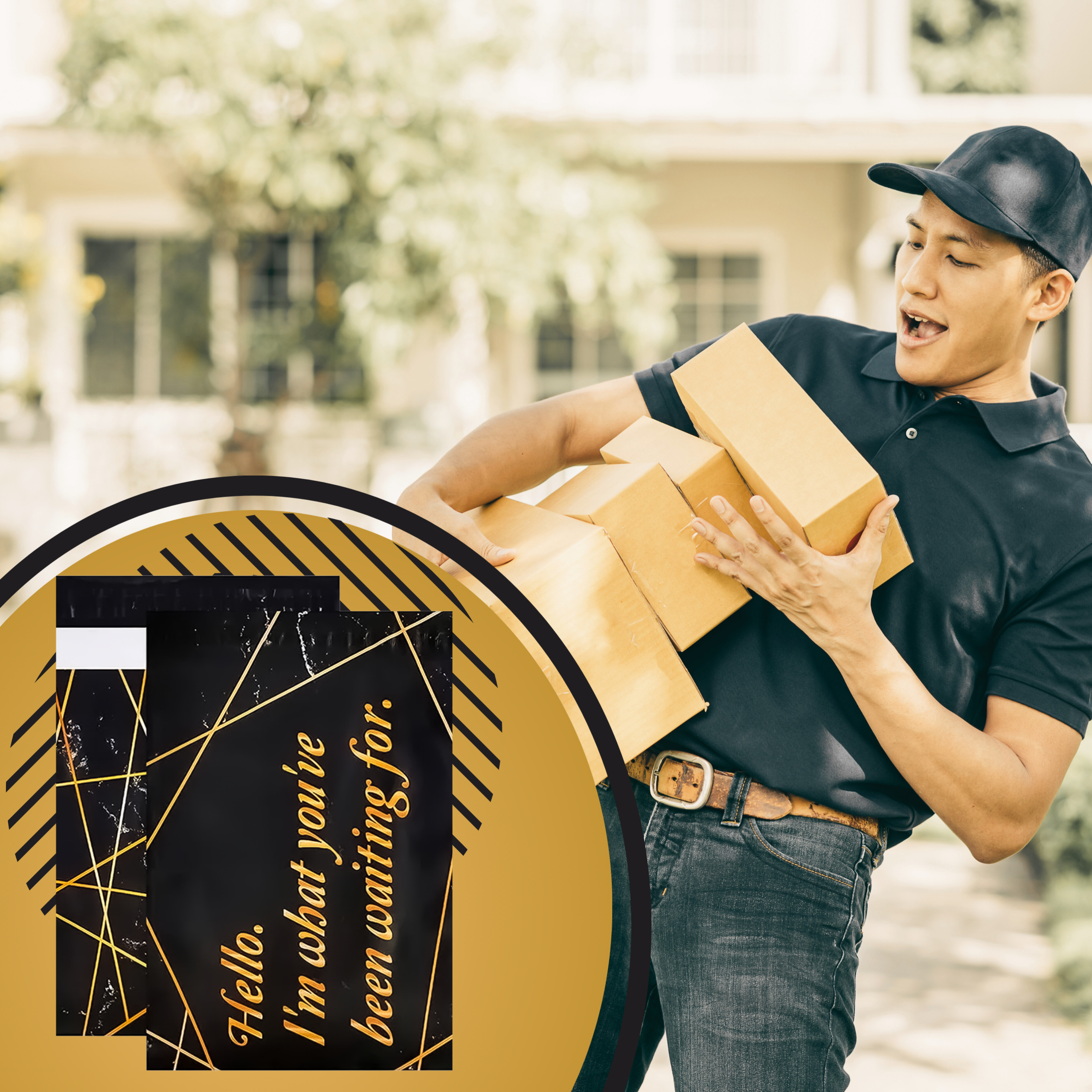 FOLIOPAKI KURIERSKIE MOCNE KOPERTY FOLIOWE 255x370 FOR YOU 50szt - obrazek 10