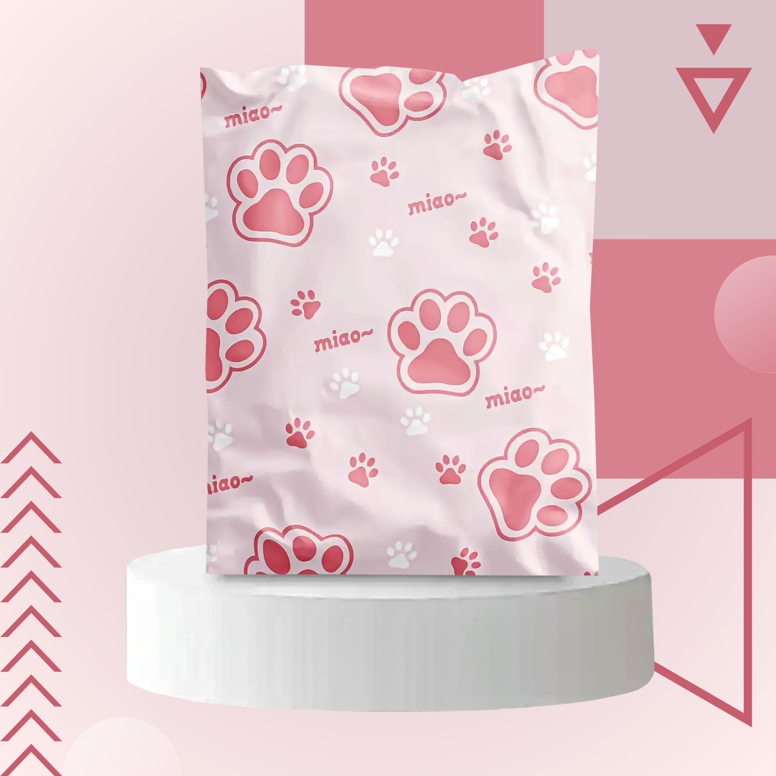 FOLIOPAKI KURIERSKIE MOCNE KOPERTY FOLIOWE 255x370 KOCIA ŁAPA 50szt - obrazek 5