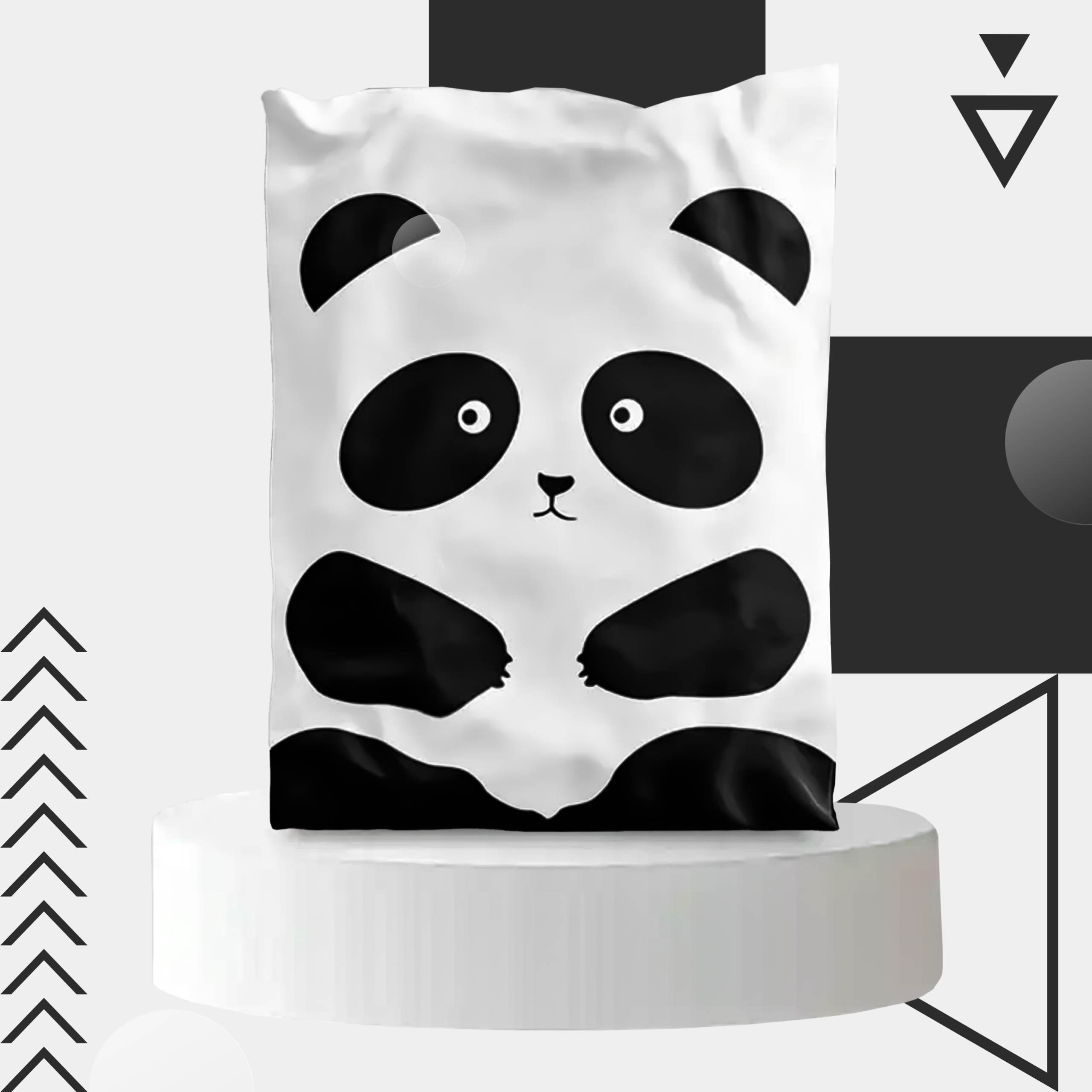 FOLIOPAKI KURIERSKIE MOCNE KOPERTY FOLIOWE 255x370 PANDA 50szt - obrazek 5