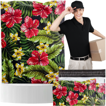 FOLIOPAKI KURIERSKIE MOCNE KOPERTY FOLIOWE 255×370 KWIATY 50szt