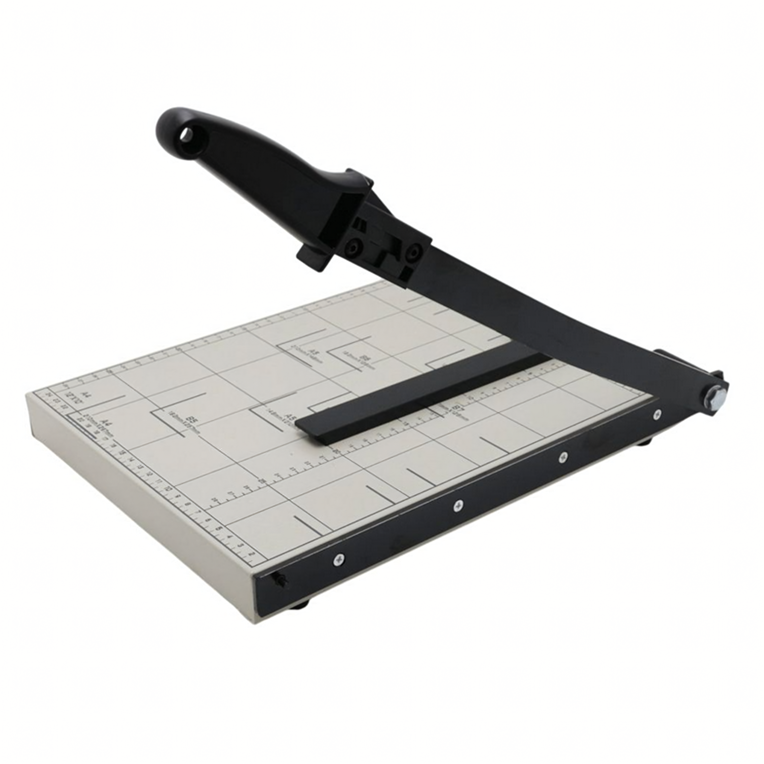 Metalowa Gilotyna do Cięcia Papieru Precyzyjna Obcinarka Wzmocniona A4 B7 - obrazek 4