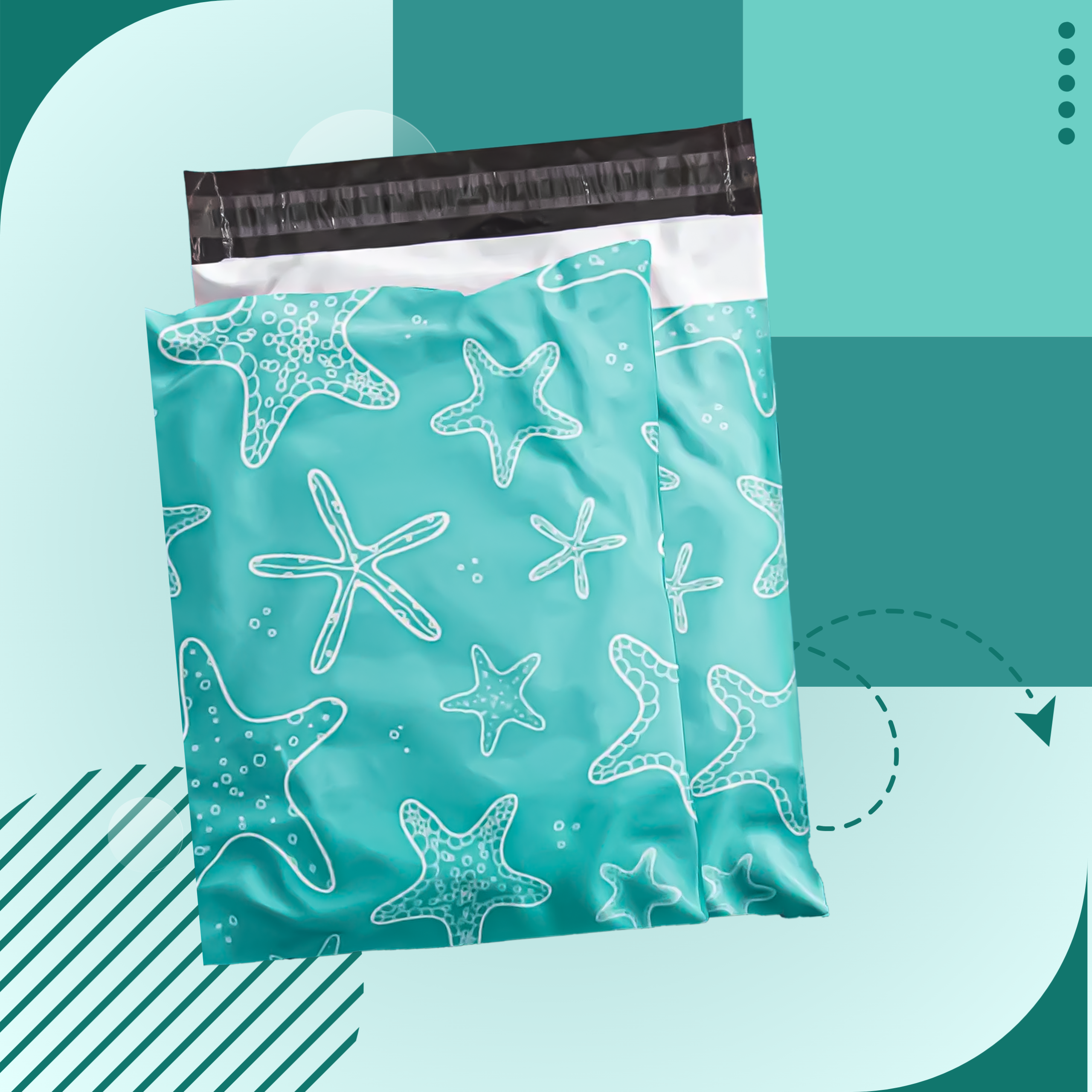 FOLIOPAKI KURIERSKIE MOCNE KOPERTY FOLIOWE 310X420 ROZGWIAZDA 50szt - obrazek 3