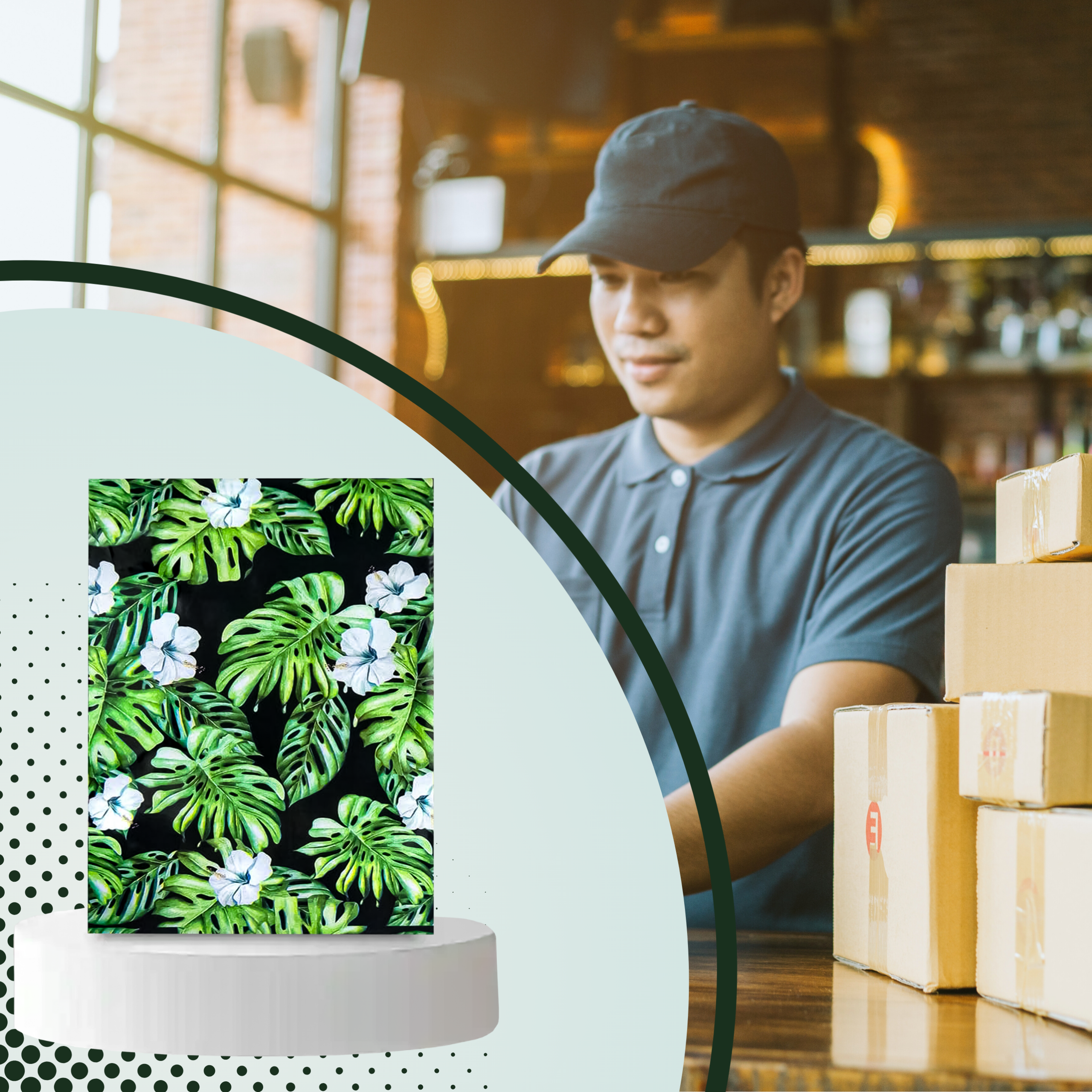 FOLIOPAKI KURIERSKIE MOCNE KOPERTY FOLIOWE 310X420 DŻUNGLA 50szt - obrazek 9