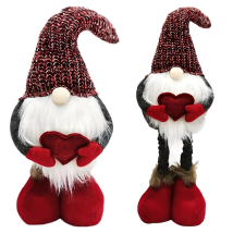 Skrzat Świąteczny Krasnal Regulowany Teleskopowe Nogi Gnom 42-52 Figurka