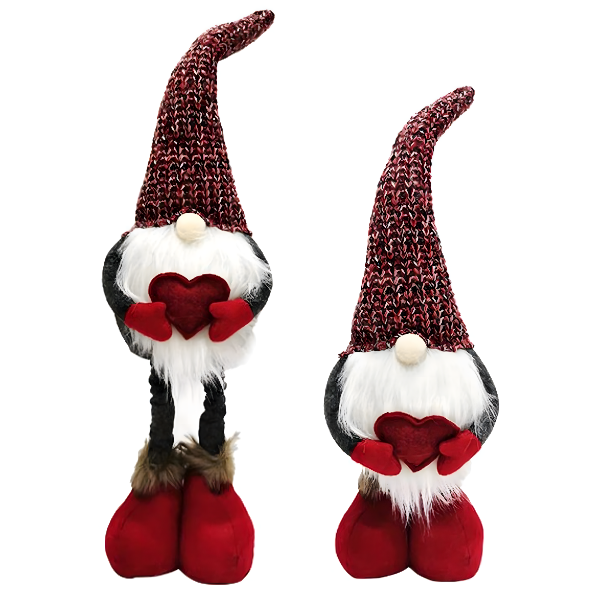 Skrzat Świąteczny Krasnal Regulowany Teleskopowe Nogi Gnom 42-52 Figurka - obrazek 5