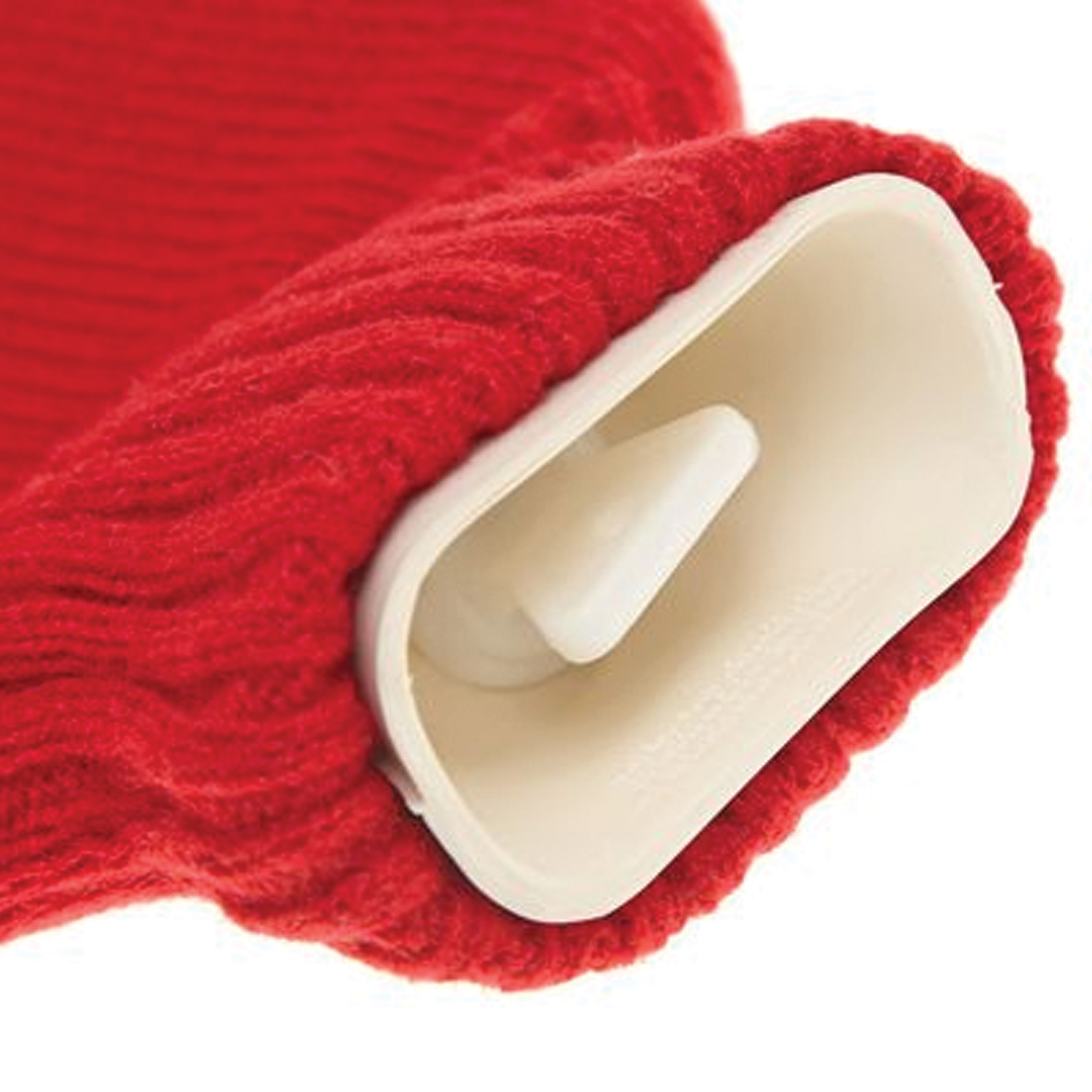 Termofor Świąteczny z Pokrowcem Sweterkowy Ogrzewacz na Wodę 2000 ml 2 L - obrazek 6