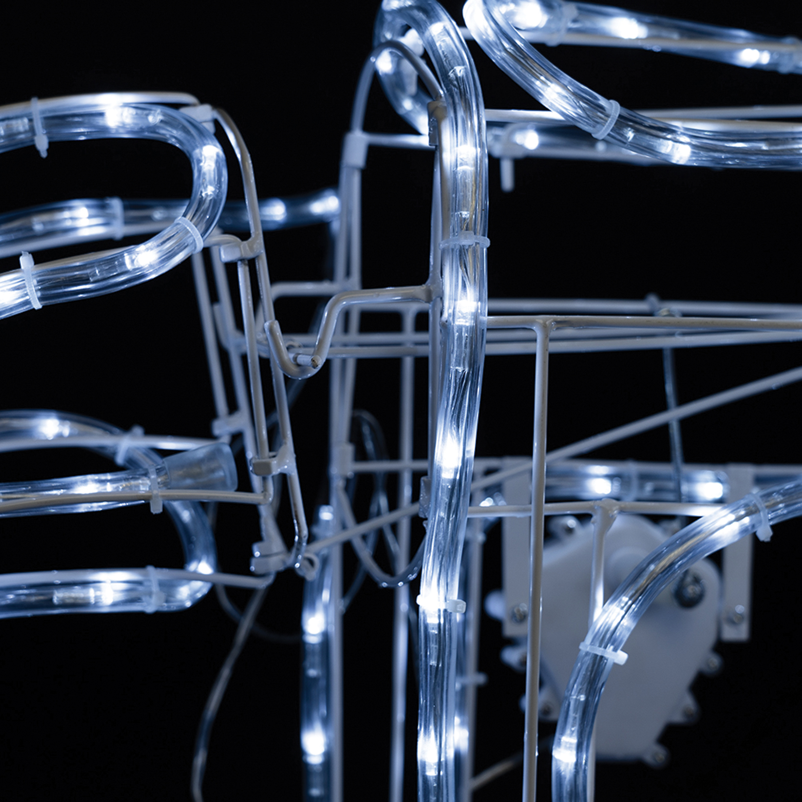 Duży Renifer Zewnętrzny Led Ruchoma Głowa Lampki Świecący XXL IP44 Ozdoba - obrazek 5