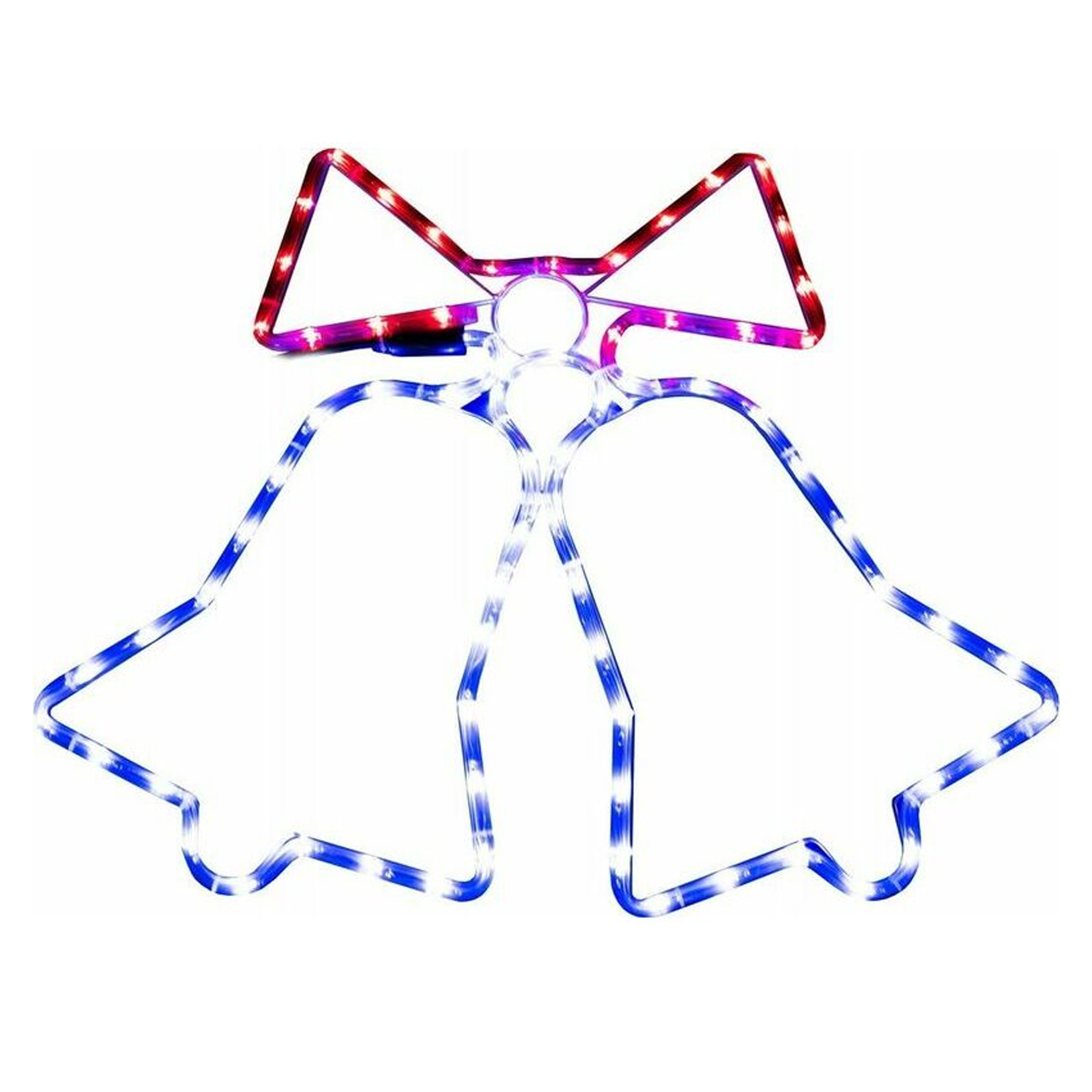 Lampki Świąteczne Dzwonki 72 Led Zewnętrzne XXL Choinkowe Ozdoba Wisząca