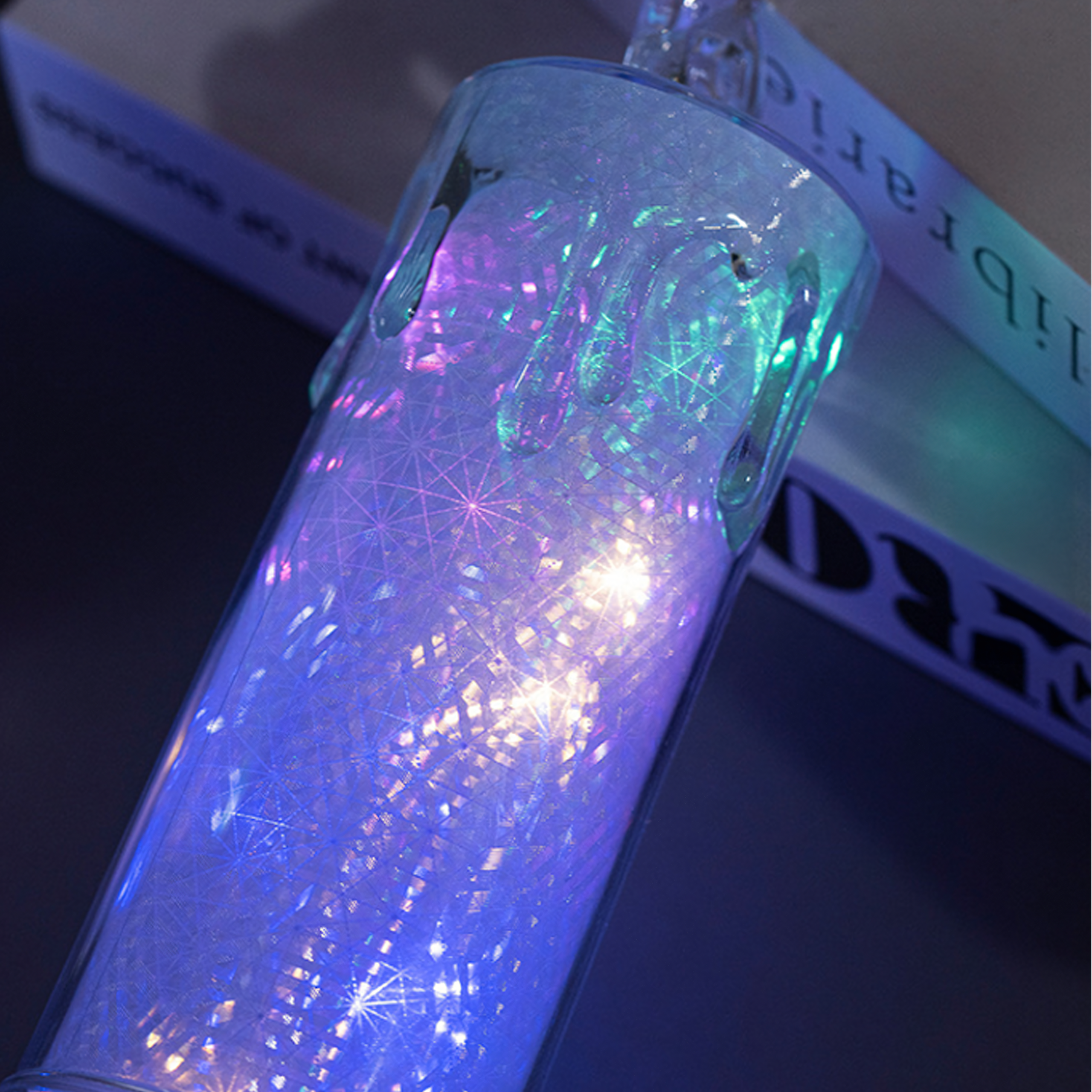 12x Świeczka Elektryczna Wkład do Zniczy 19,5cm Świeca Led na Baterie Brokatowa - obrazek 5