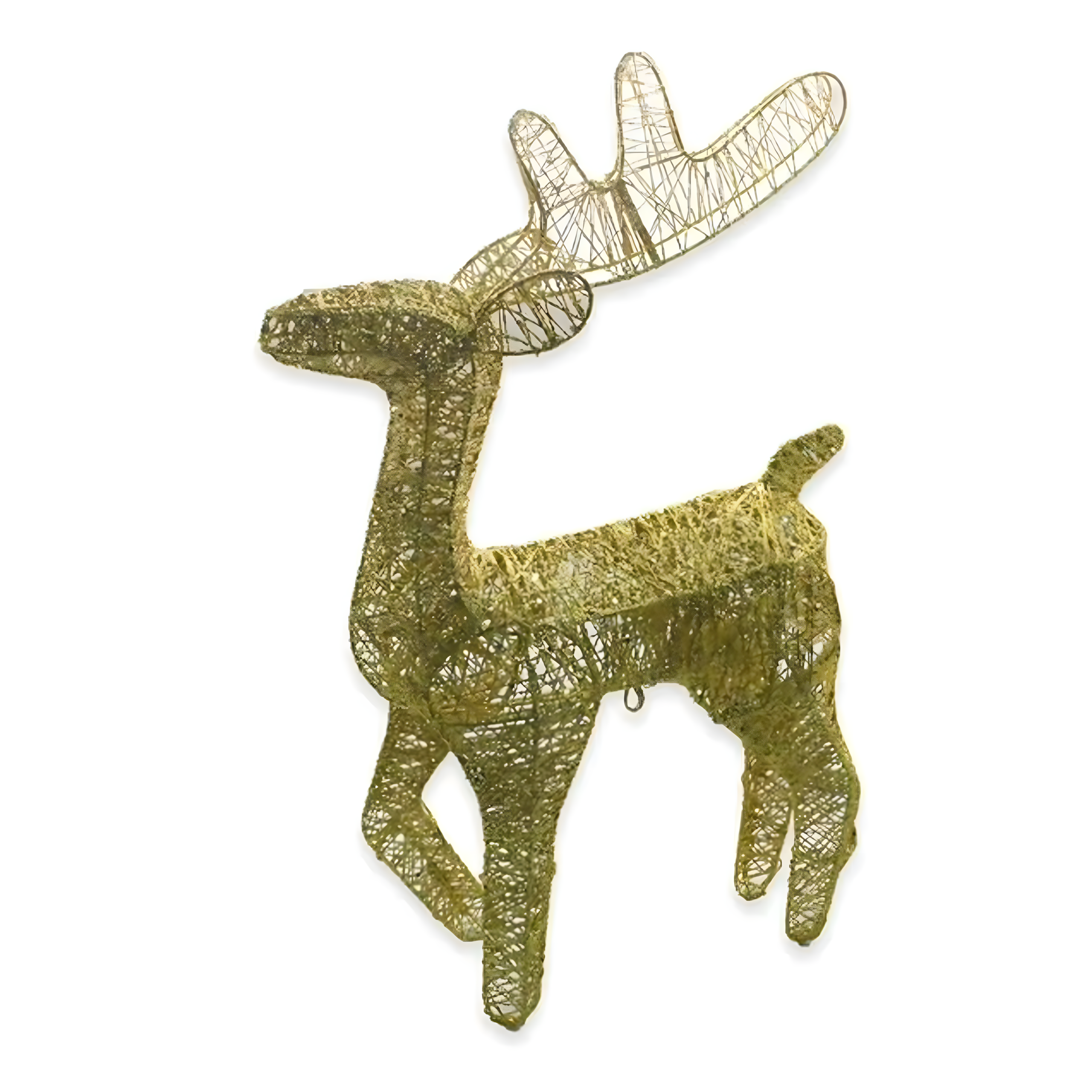 Renifer Led Świecący Podświetlany Figurka Świąteczna Złoty Duży 70 cm - obrazek 7