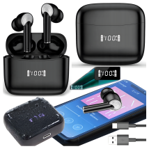 Słuchawki Bezprzewodowe Bluetooth Sportowe do Biegania Powerbank Mikrofon