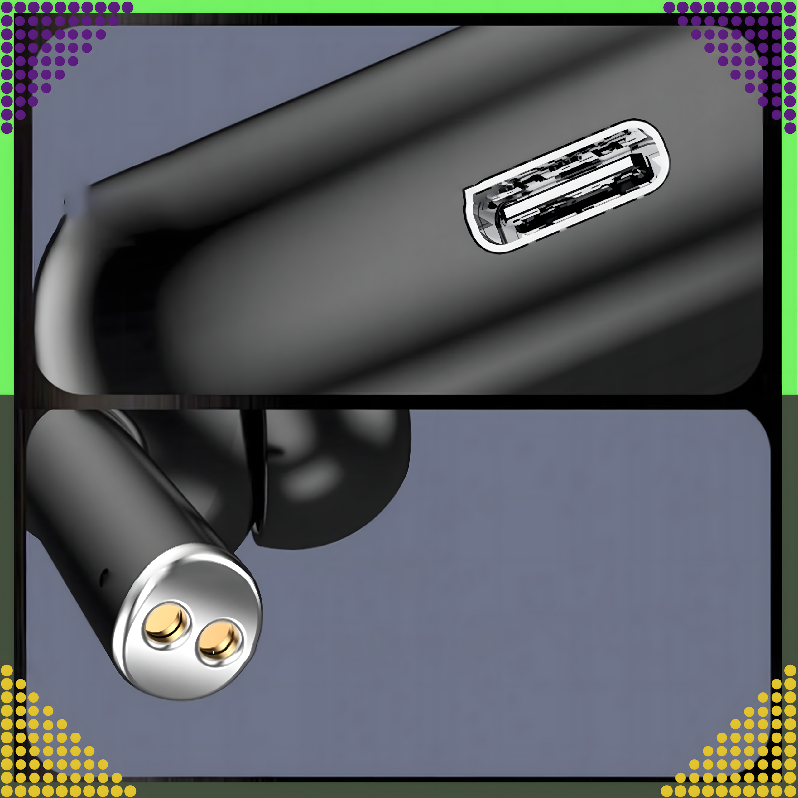 Słuchawki Bezprzewodowe Bluetooth Sportowe do Biegania Powerbank Mikrofon - obrazek 4