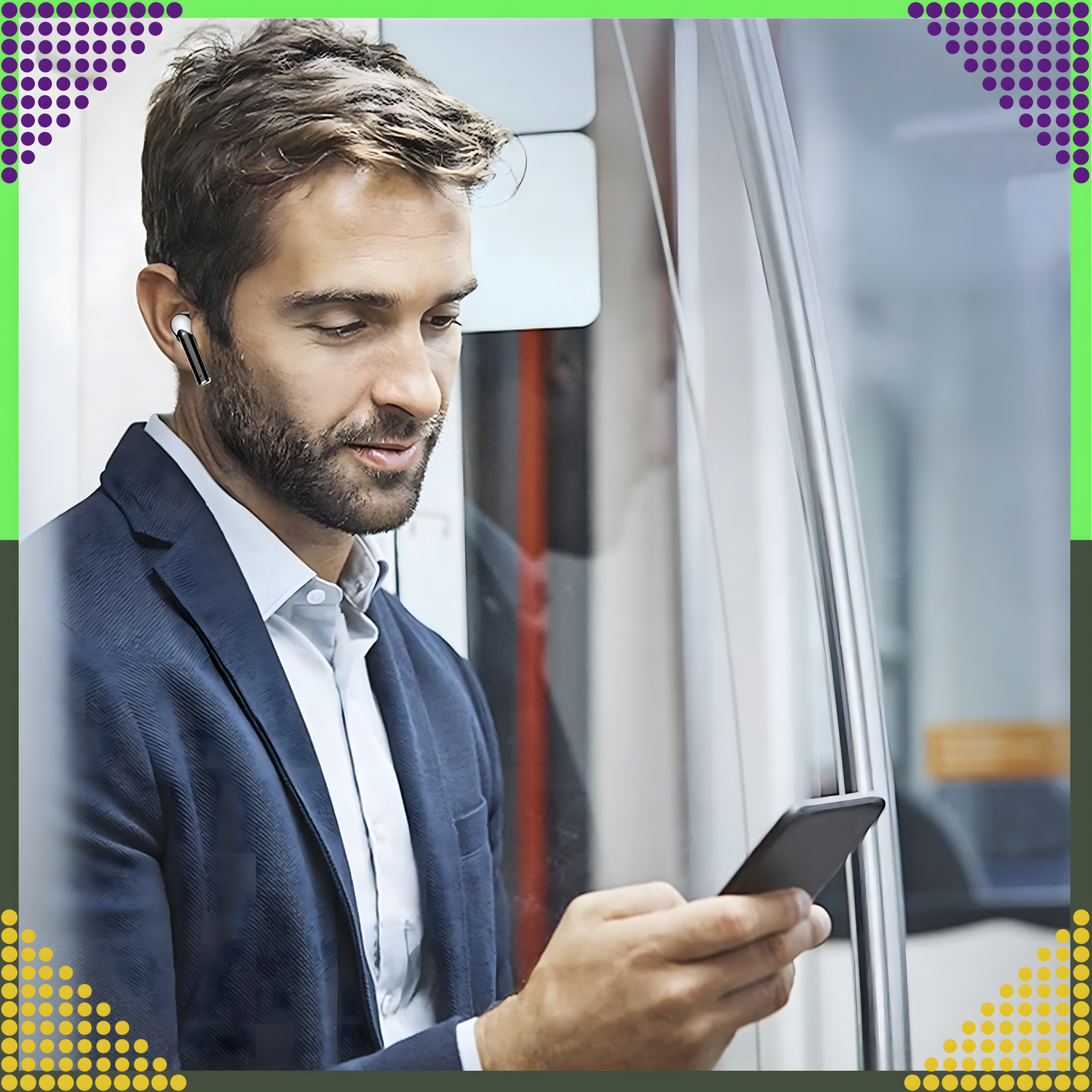 Słuchawki Bezprzewodowe Bluetooth Sportowe do Biegania Powerbank Mikrofon - obrazek 7