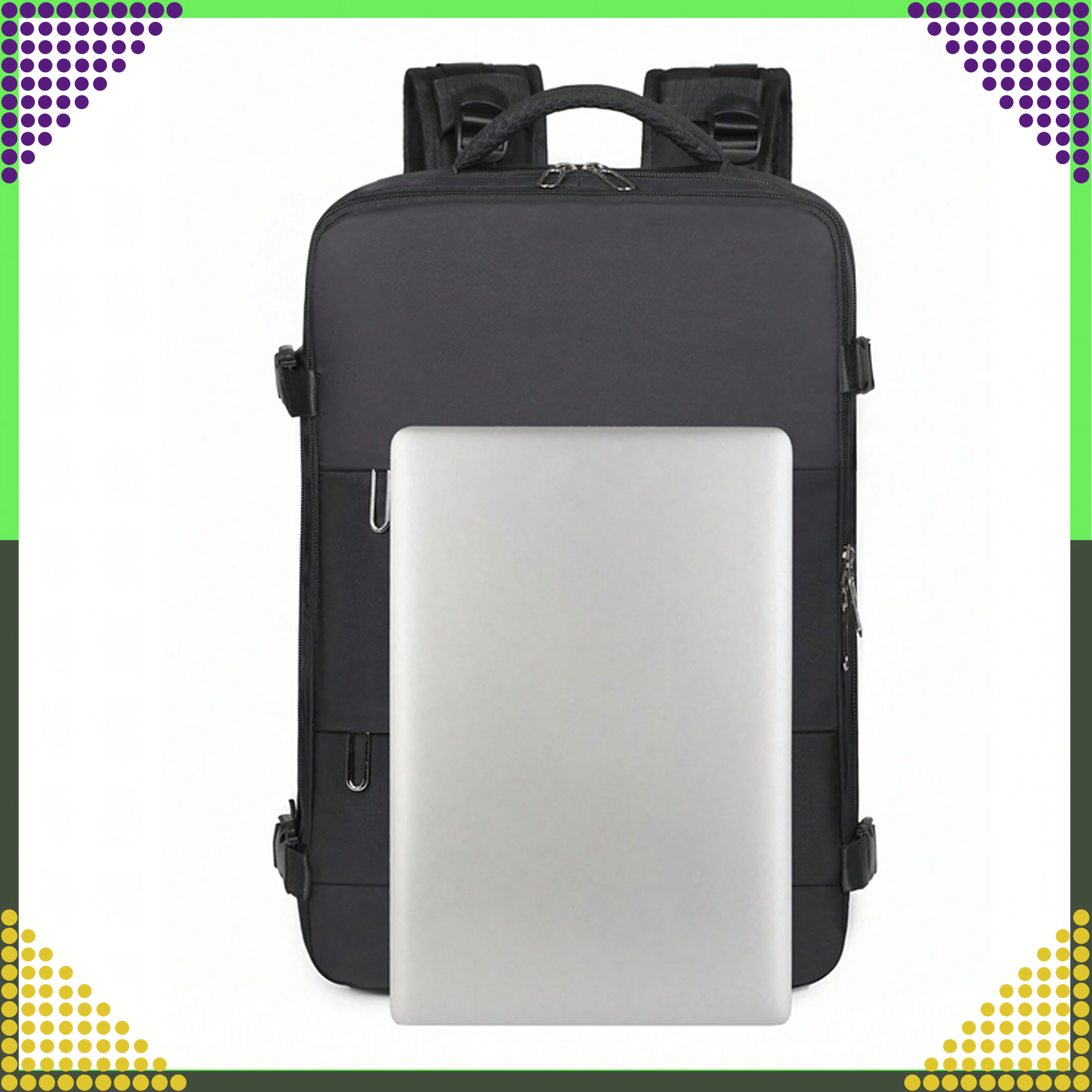 Plecak Bagaż Podręczny do Samolotu Kabinowy na Laptopa Uniwersalny 35 L - obrazek 4