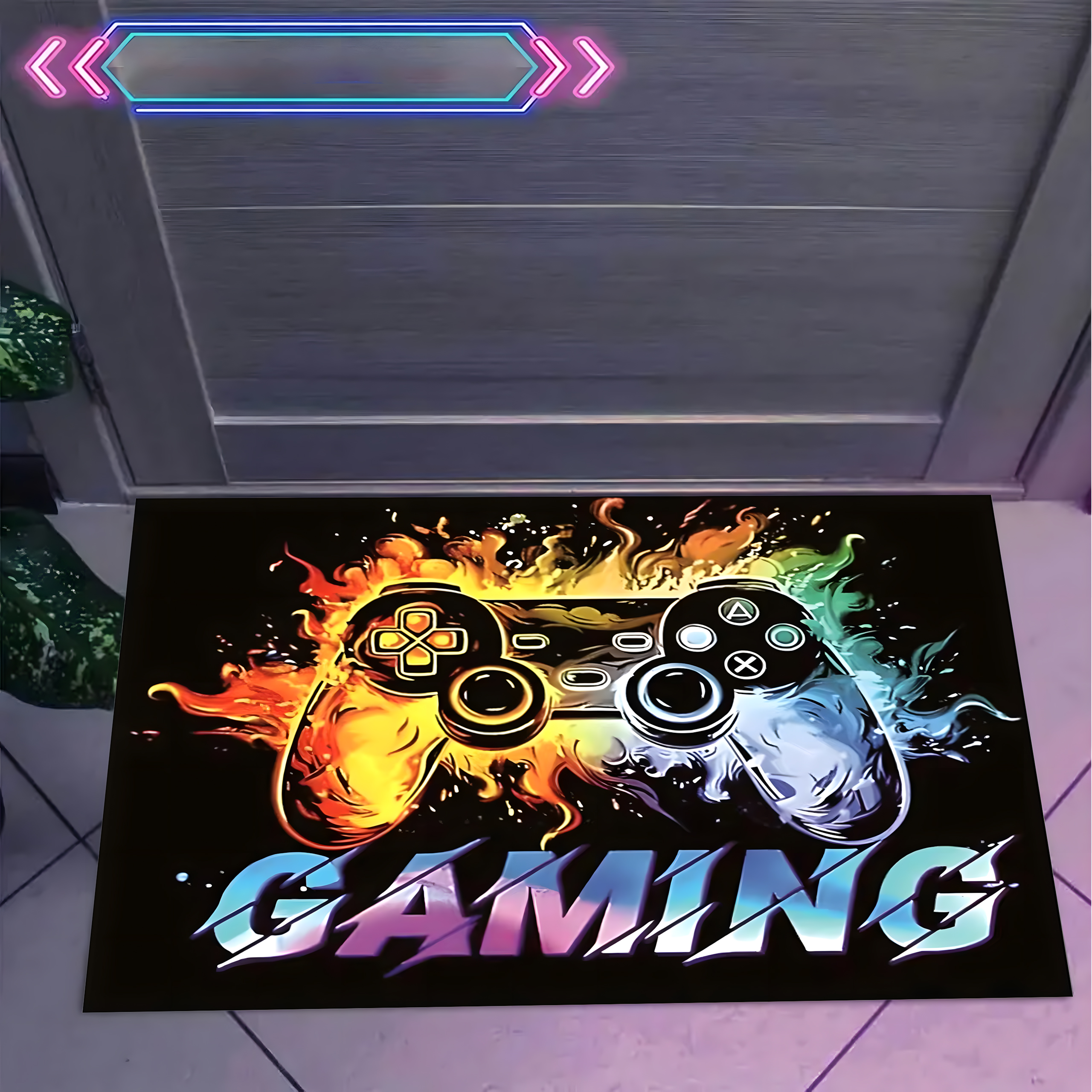 Mata Gamingowa Ochronna Dywan Chodnik pod Fotel Krzesło dla Graczy 40x60 cm - obrazek 9