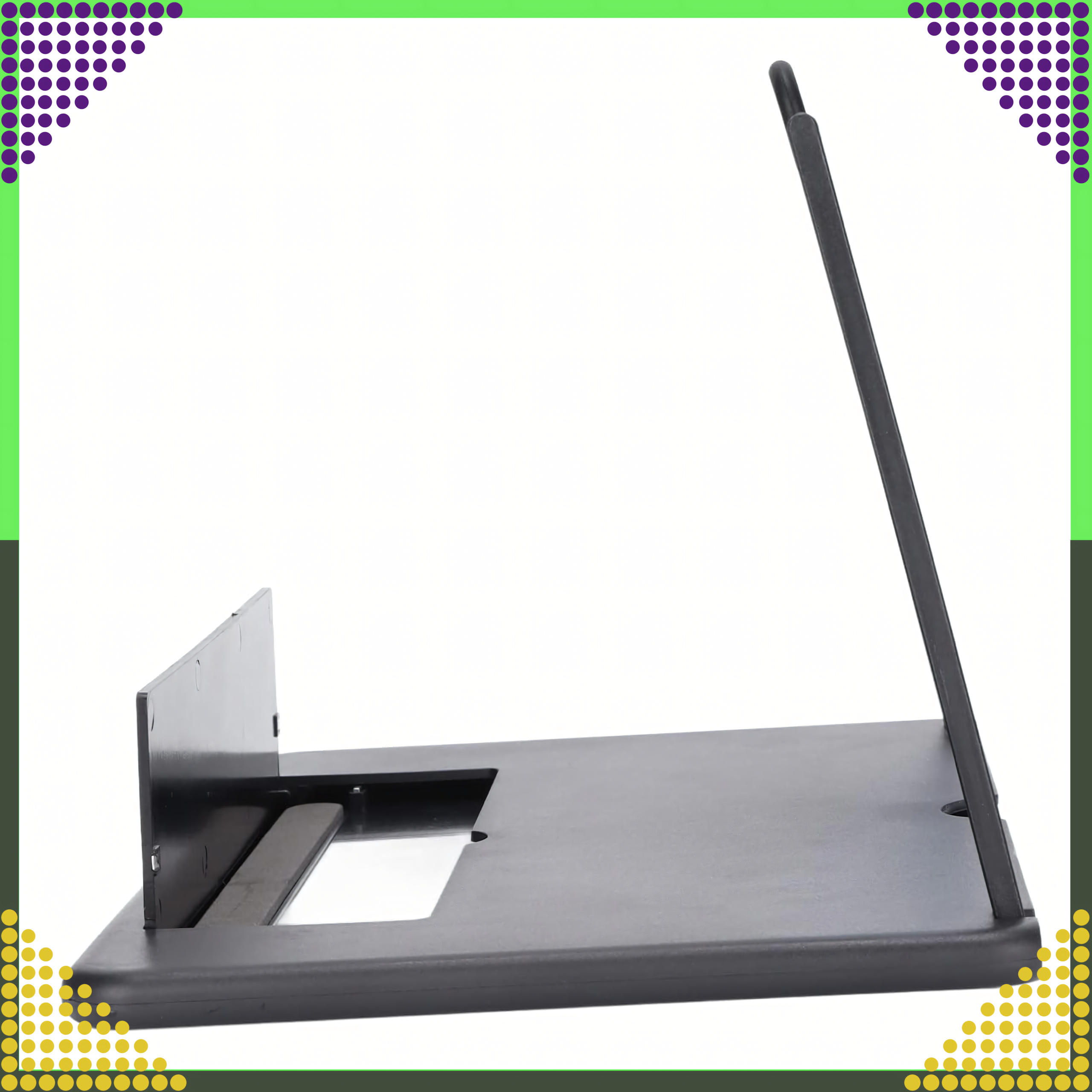 Lupa Szkło Stojak Ekran Powiększający do Telefonu Smartfona Podstawka - obrazek 5